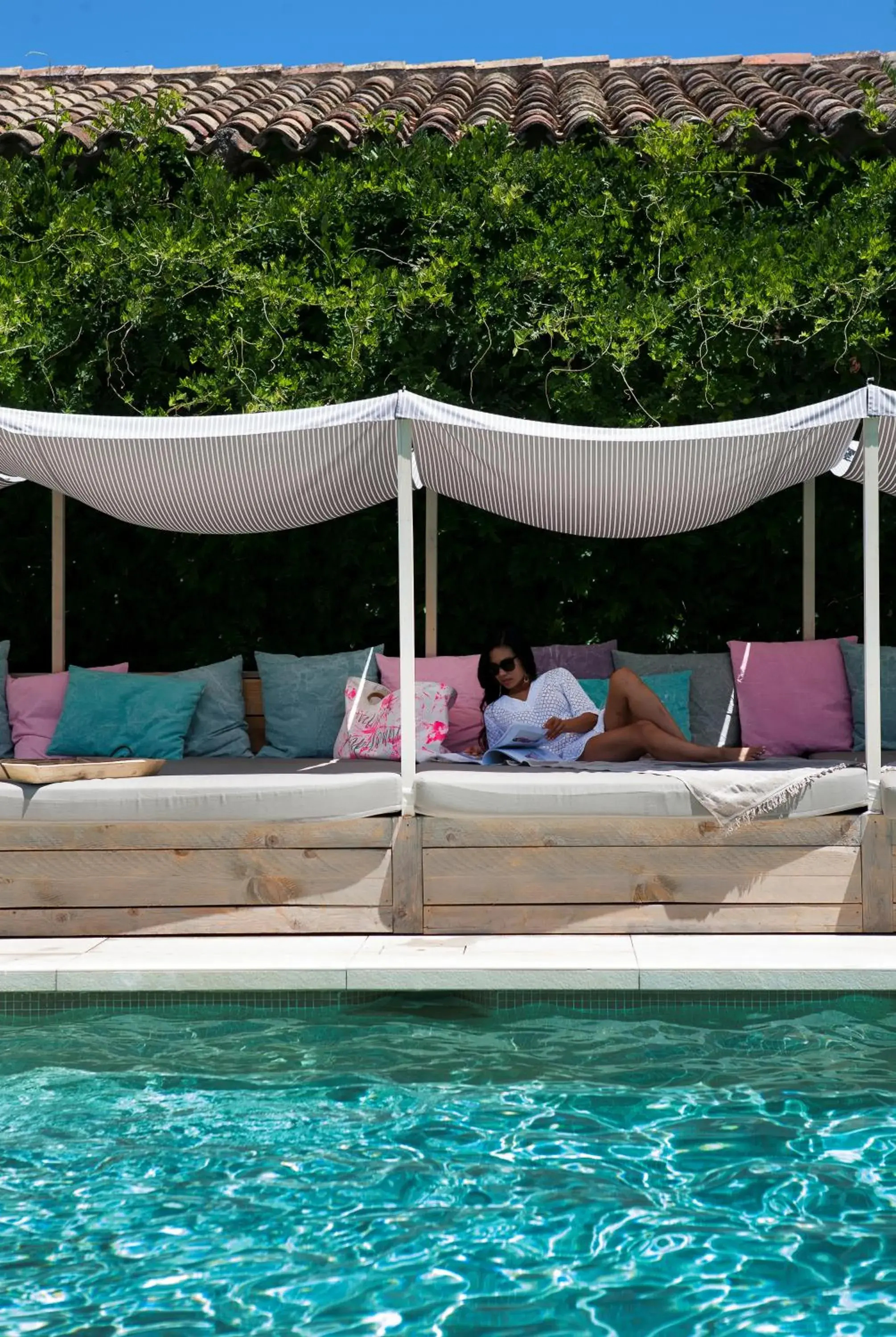 Pool view, Swimming Pool in Hôtel Font Mourier