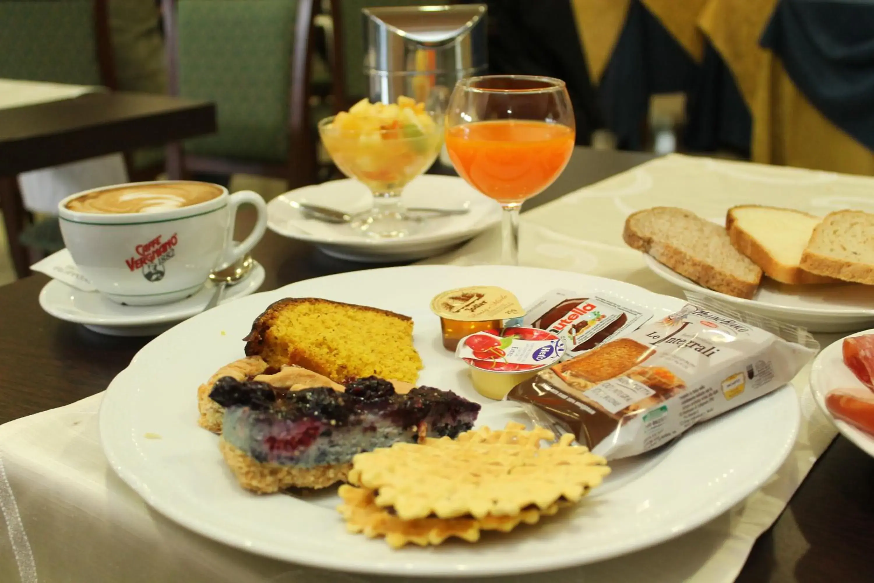 Buffet breakfast in FILIPPONE HOTEL&RISTORANTE