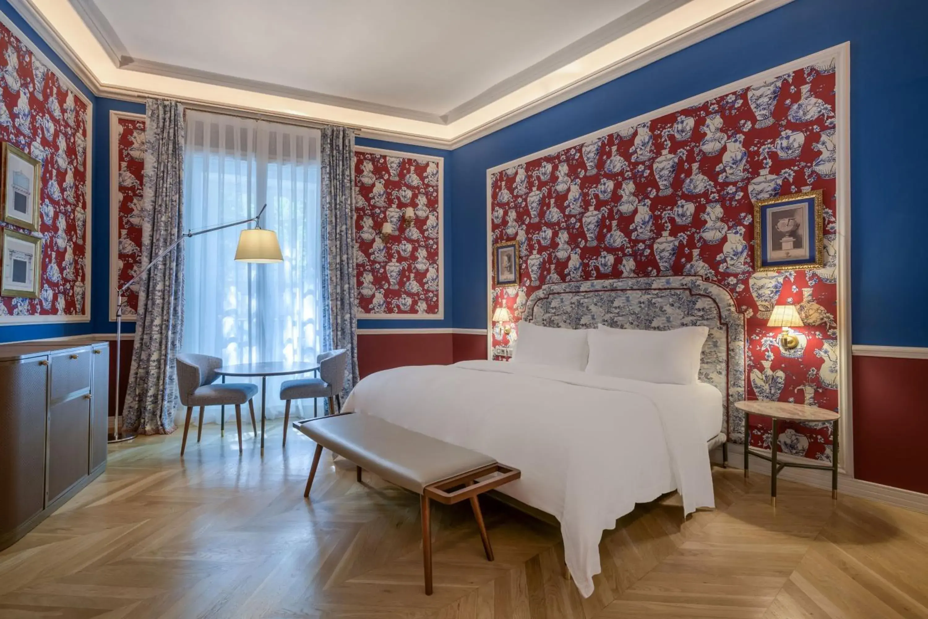 Photo of the whole room, Bed in Santo Mauro, a Luxury Collection Hotel, Madrid