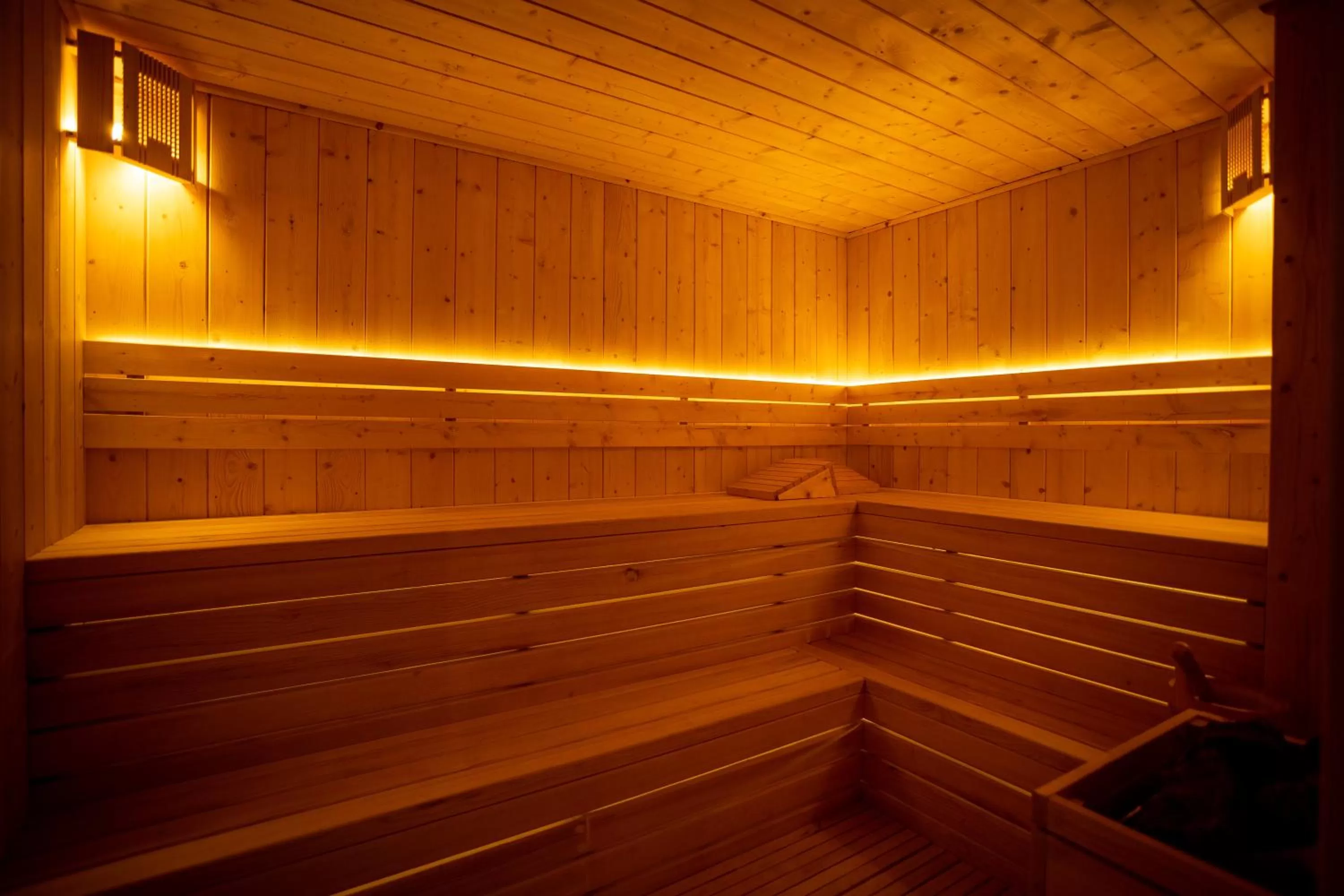 Sauna in Deluxe Resort and SPA