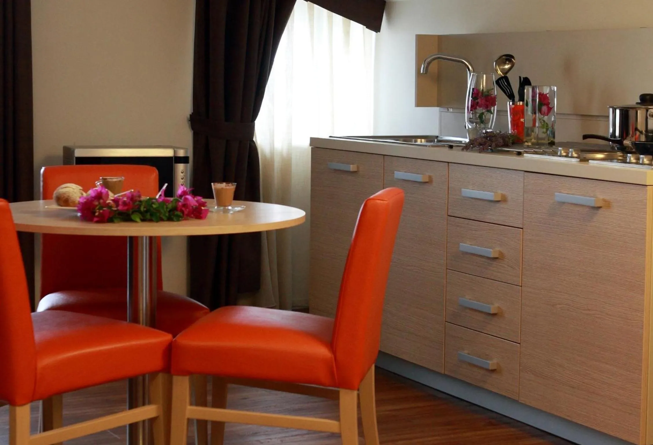 Kitchen or kitchenette in Hotel Colonne