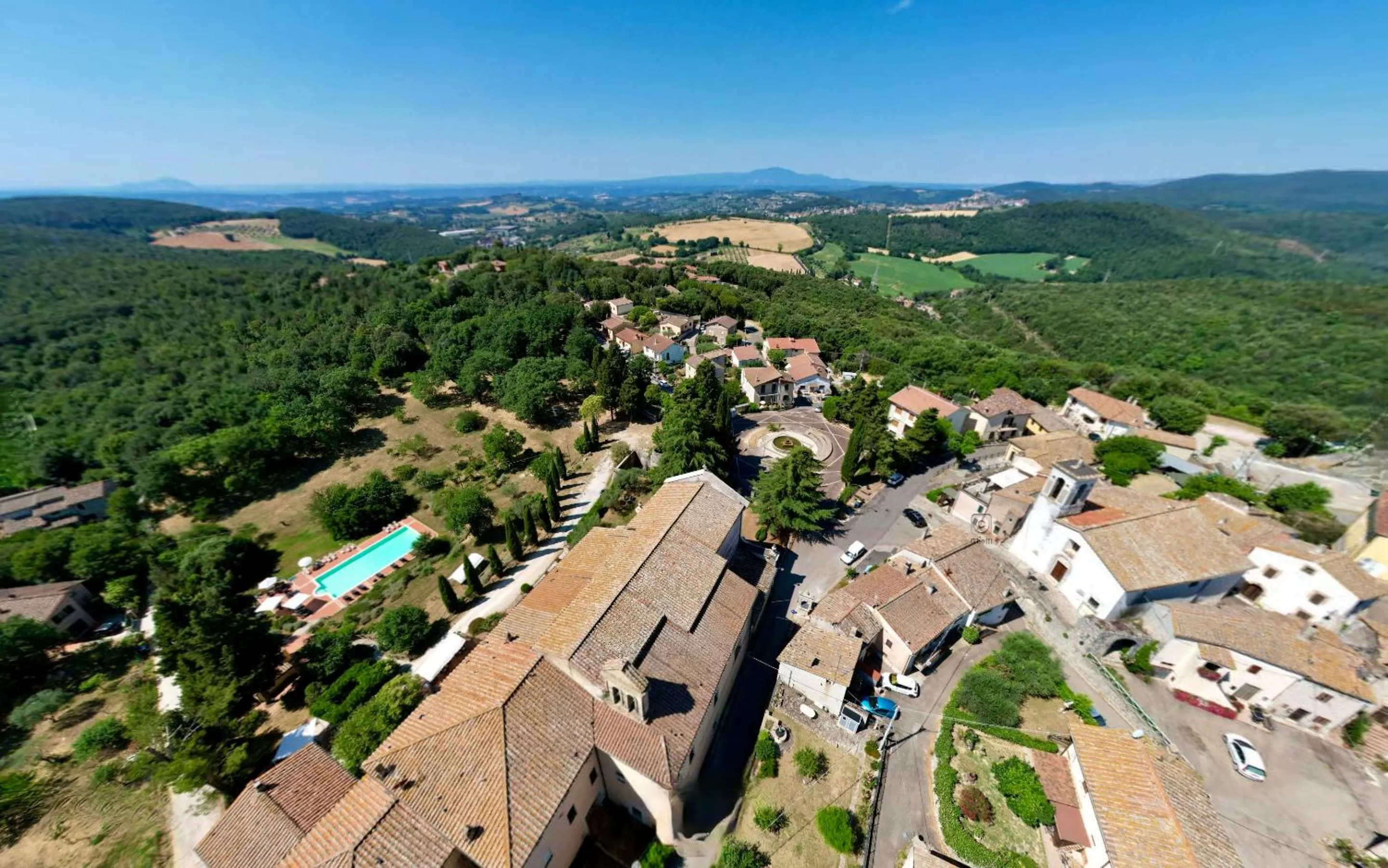 Natural landscape in Monastero Le Grazie