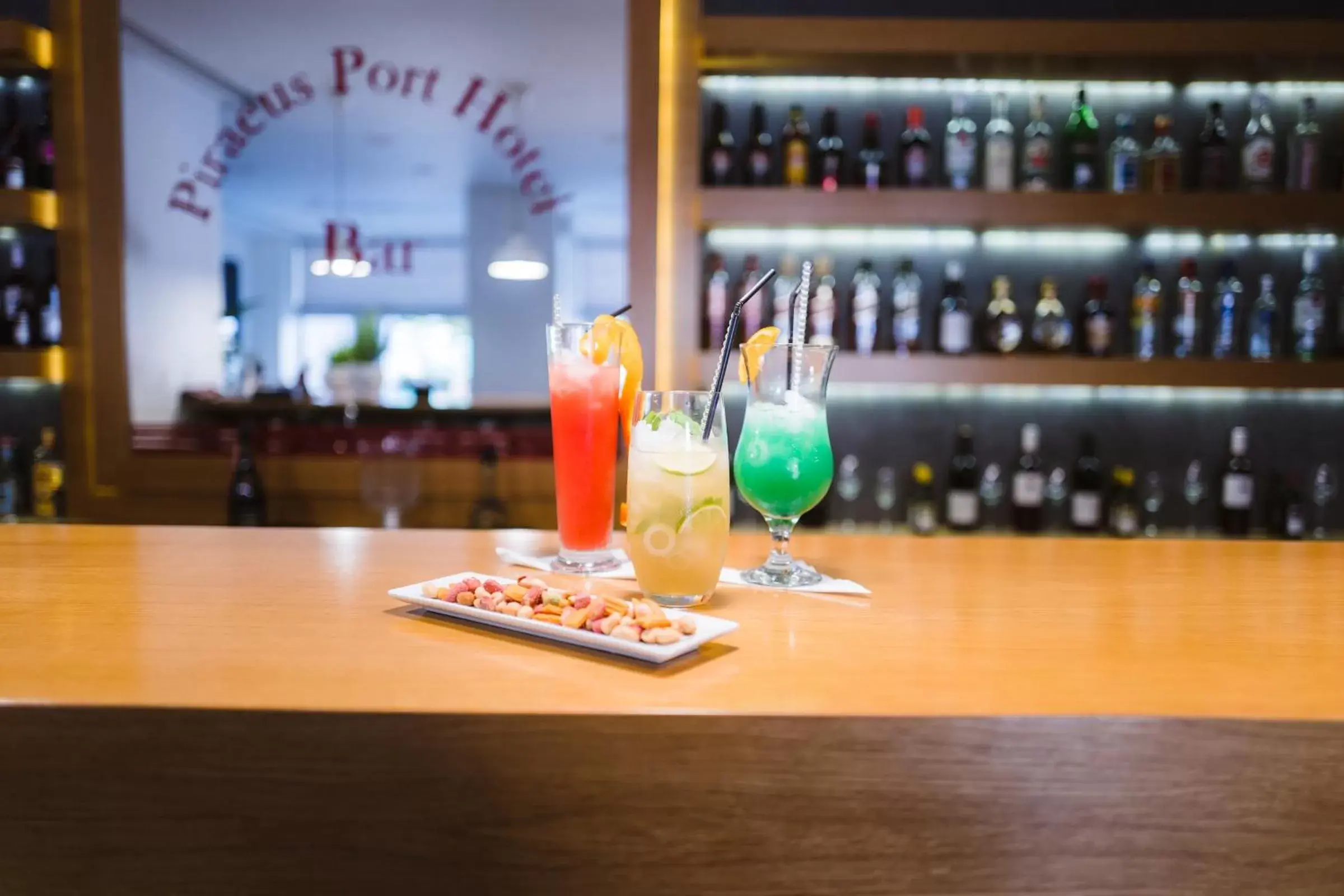 Lounge or bar in Piraeus Port Hotel