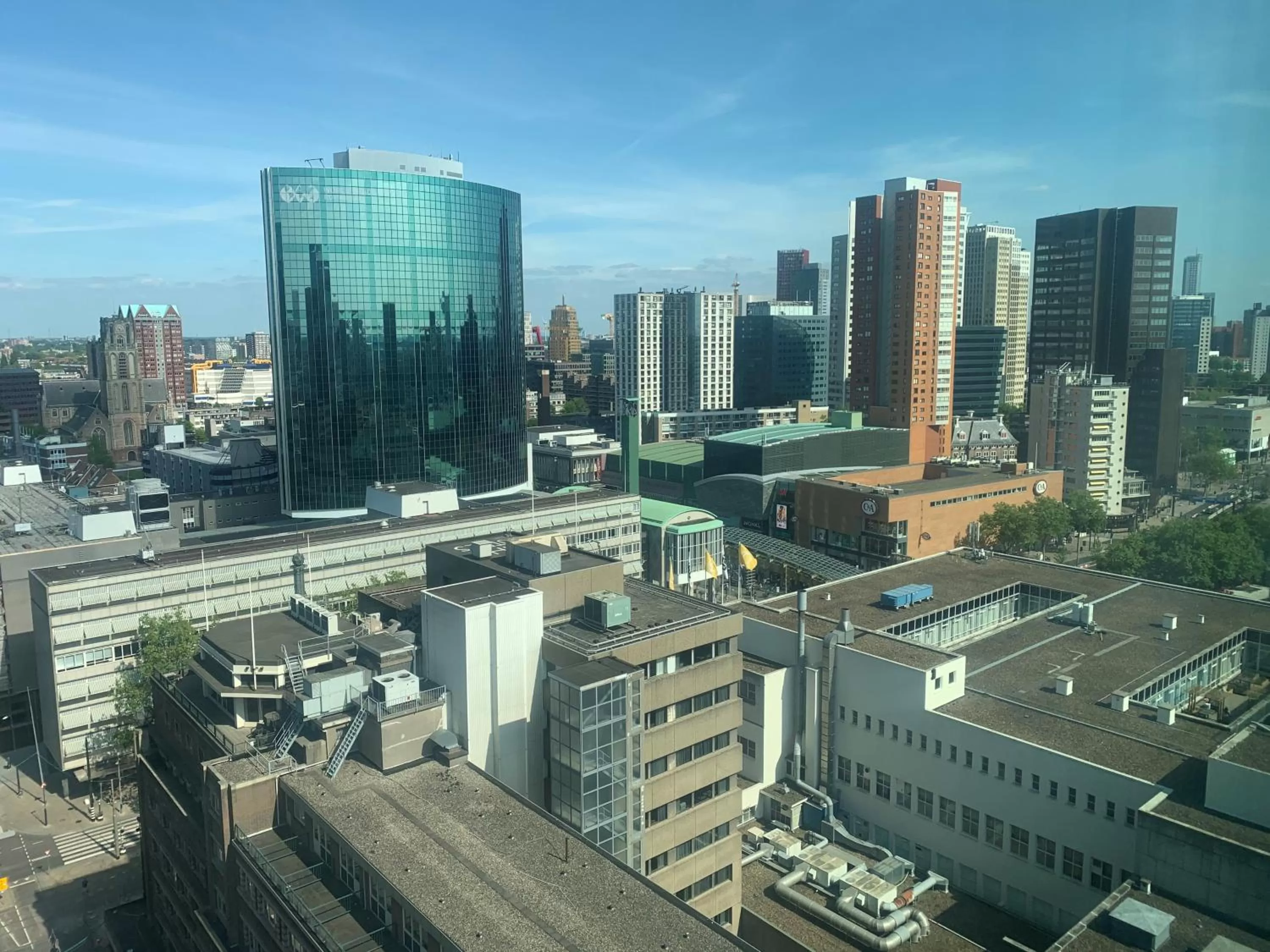 City view in The James Rotterdam