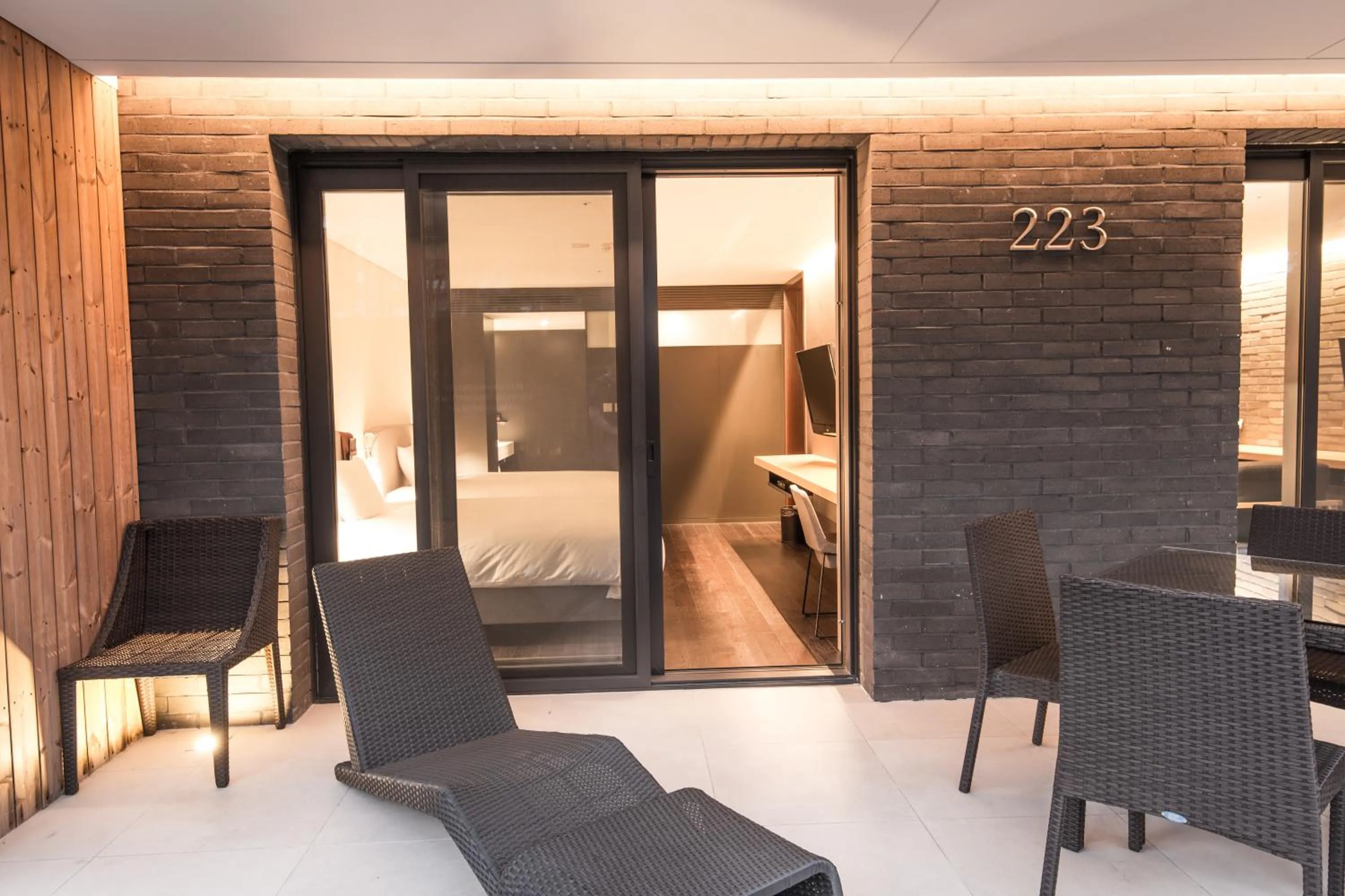 Facade/entrance, Bed in Maison Glad Jeju