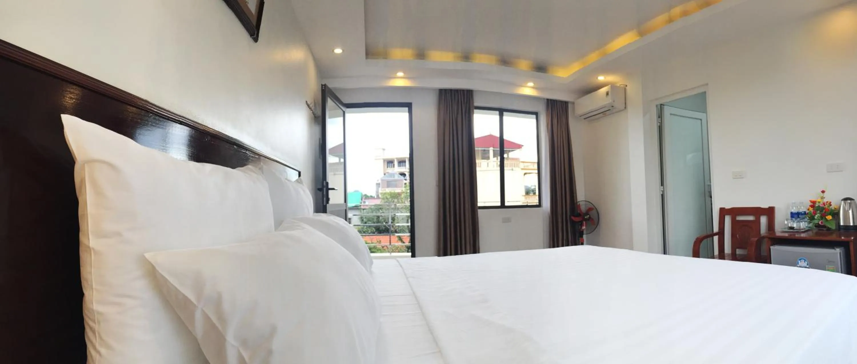 Bed in Tam Coc Victoria Hotel