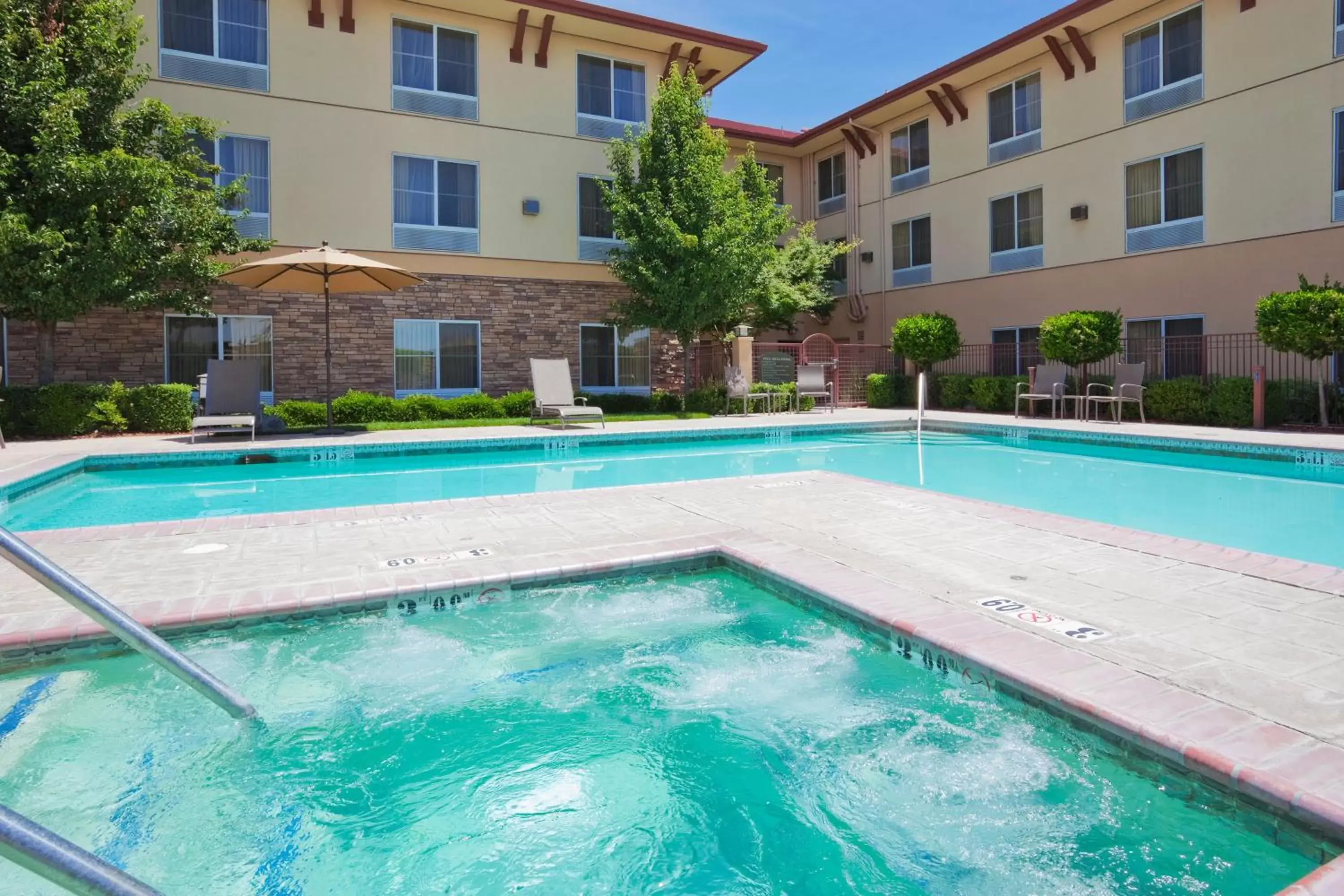 Swimming Pool in Holiday Inn Express Turlock, an IHG Hotel