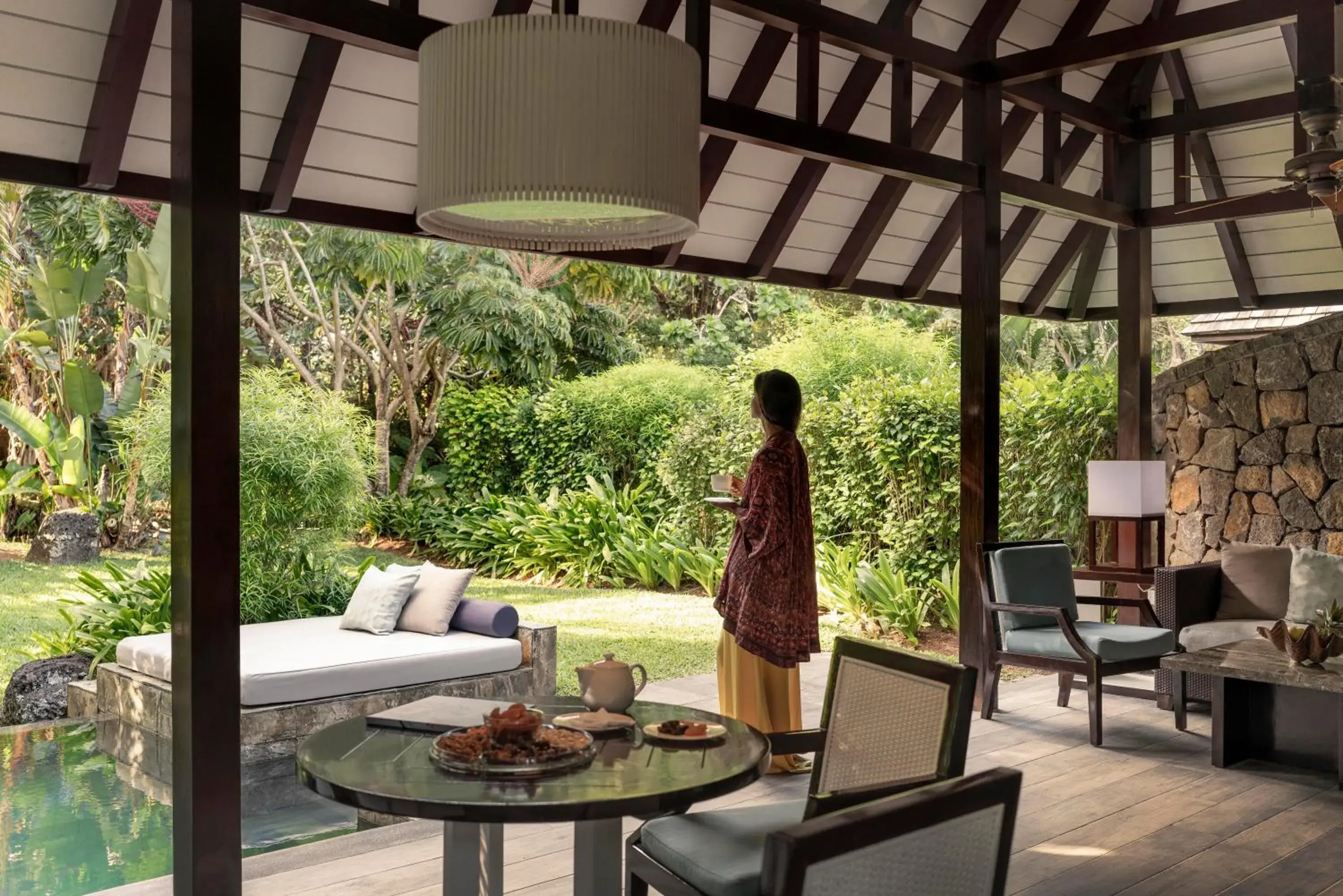 Balcony/Terrace in Four Seasons Resort Mauritius at Anahita