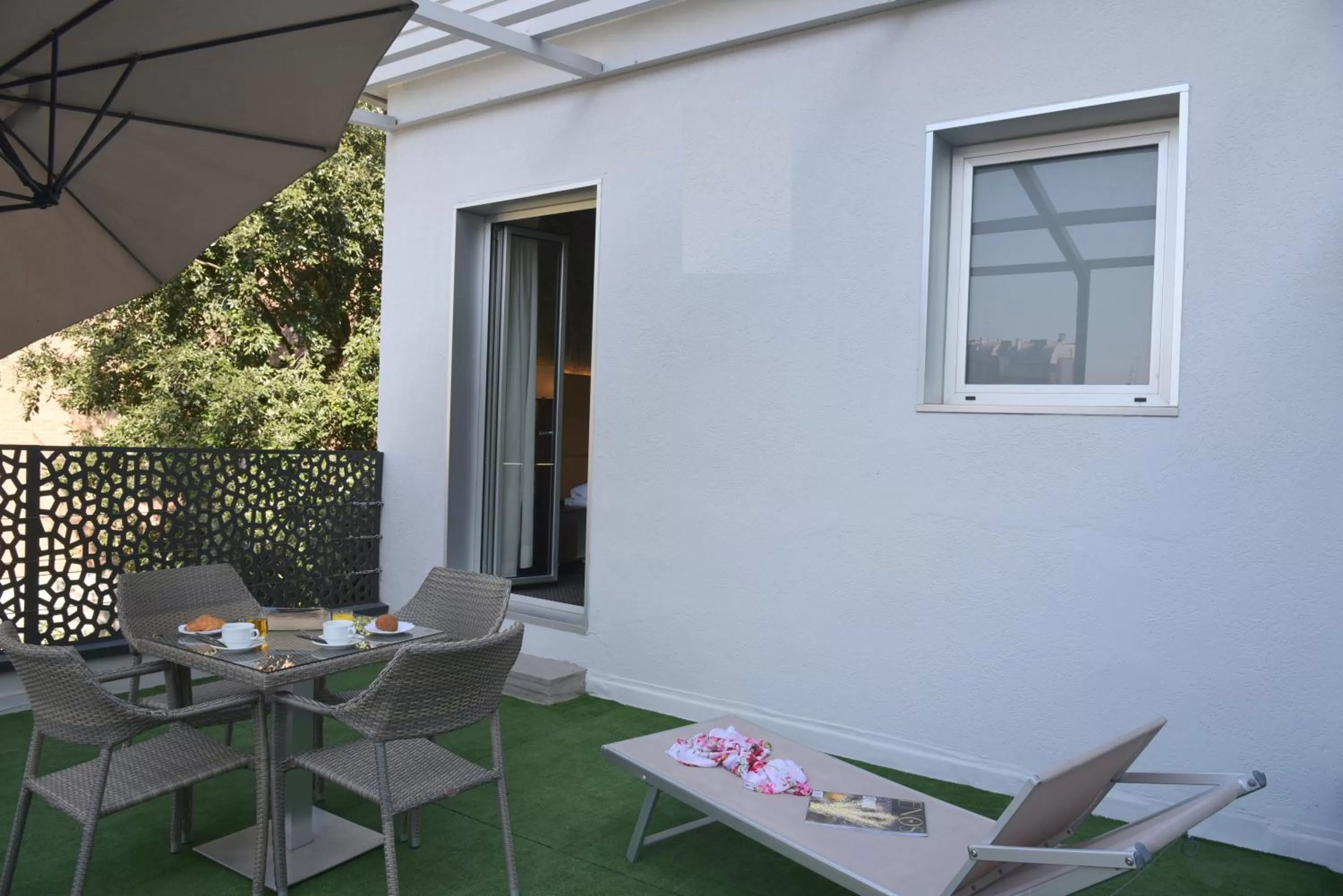 Balcony/Terrace in LH Hotel Sirio Venice