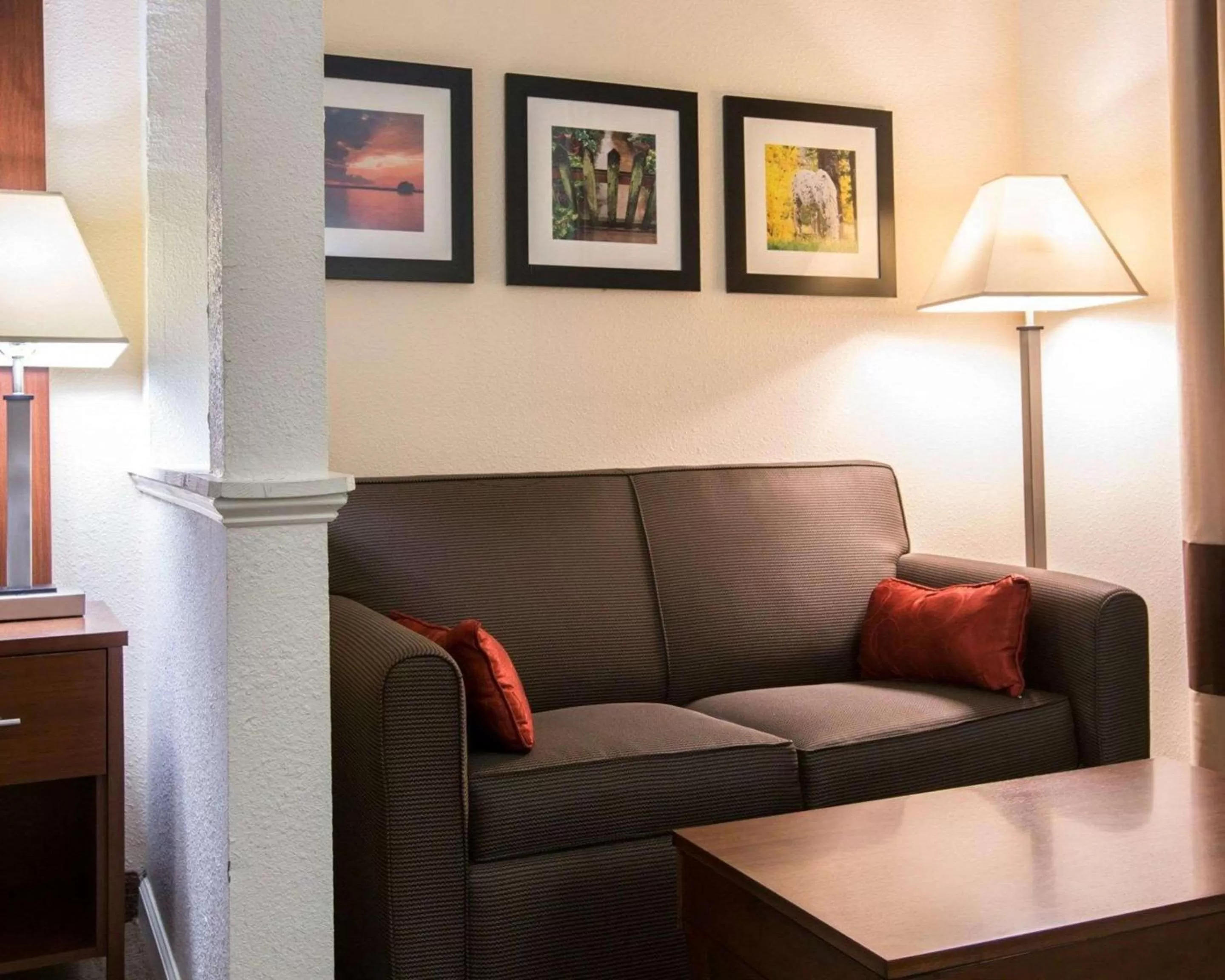 Photo of the whole room in Comfort Suites Cumming-Atlanta near Northside Hospital Forsyth