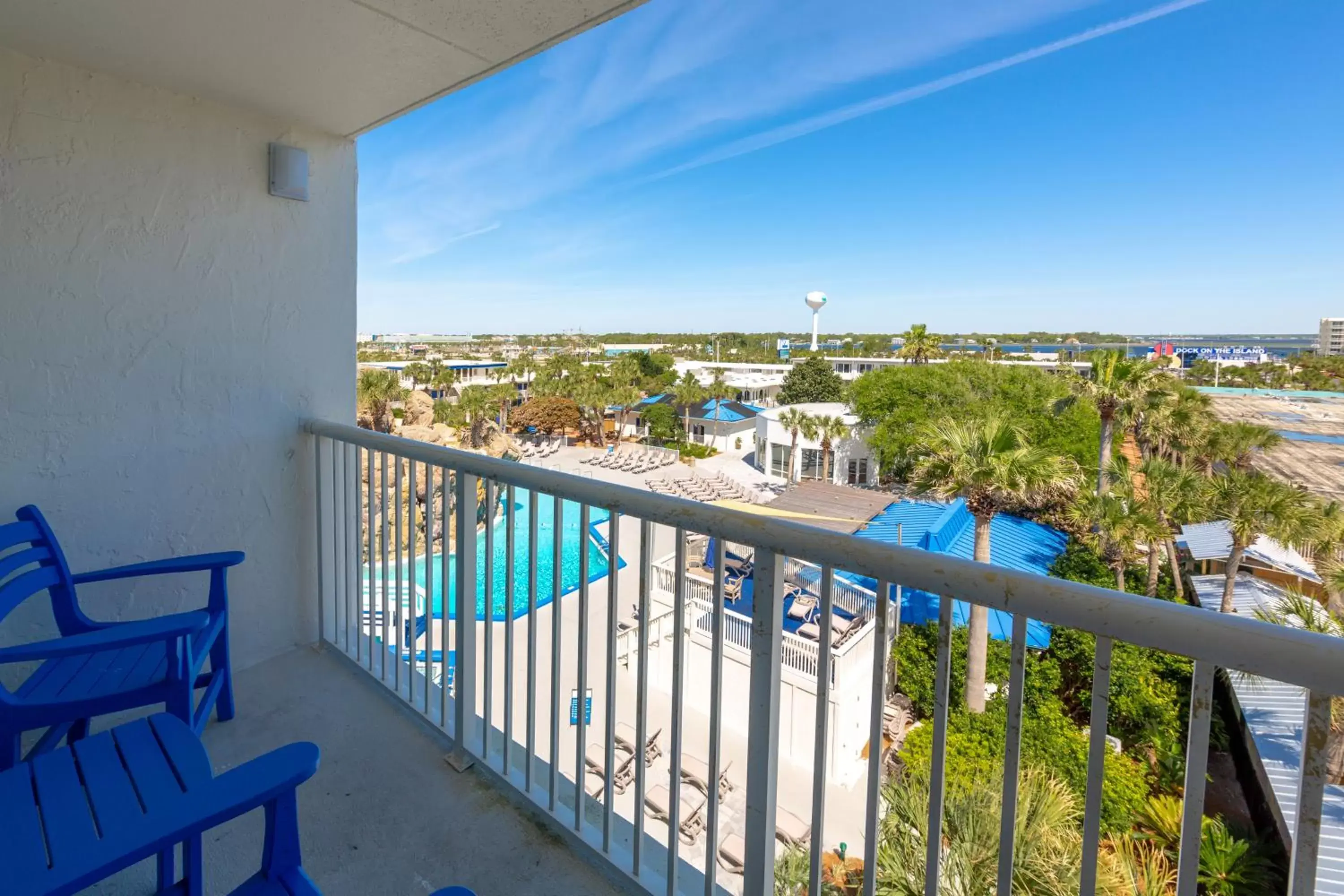 Pool View in The Island Resort at Fort Walton Beach