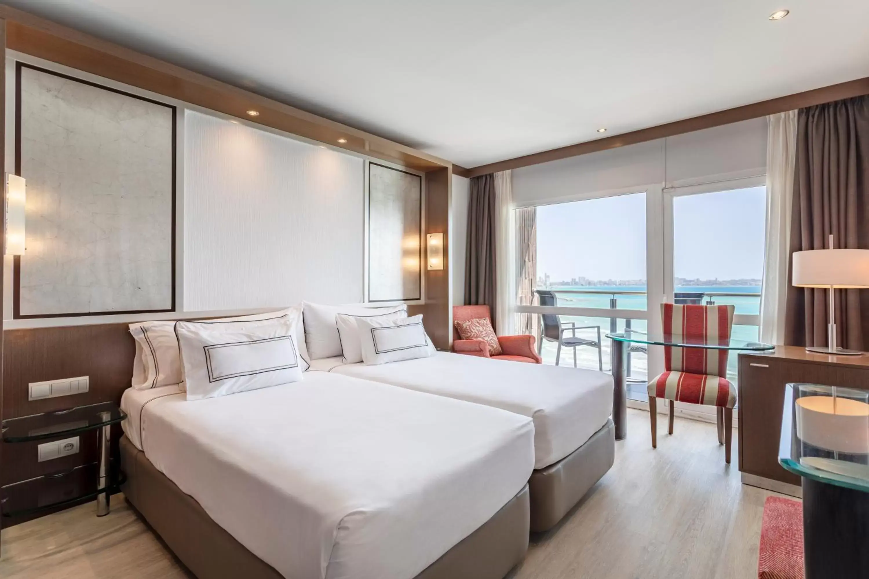 Standard Double or Twin Room with Sea View (1-2 Adults) in Melia Alicante Standard Double or Twin Room with Sea View (1-2 Adults) in Melia Alicante