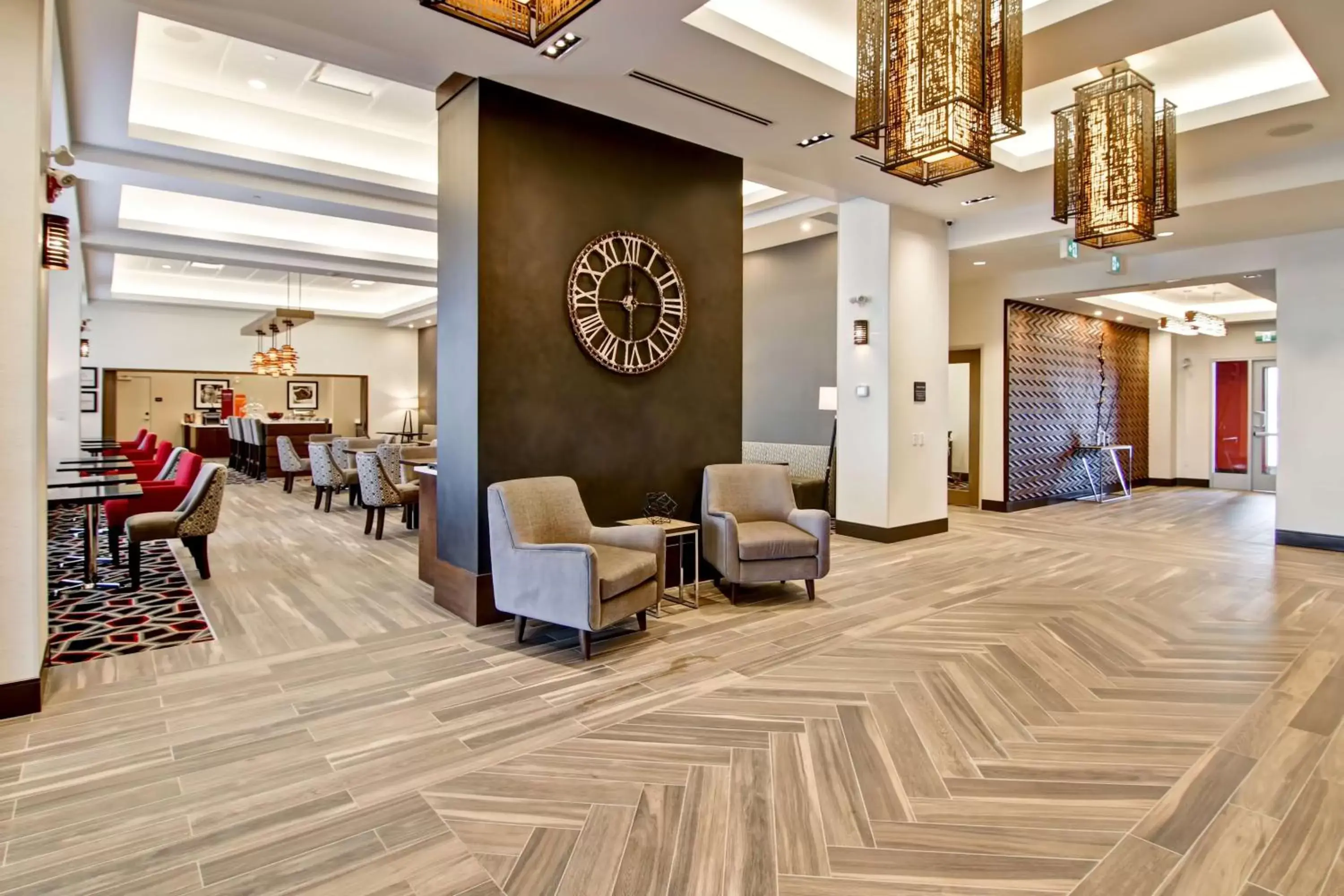 Lobby or reception, Lobby/Reception in Hampton Inn & Suites by Hilton Grande Prairie