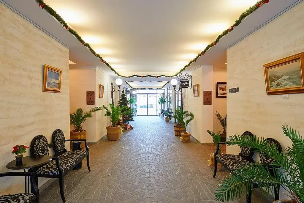 Lobby or reception in Penelopa Palace Apart Hotel & SPA Lobby or reception in Penelopa Palace Apart Hotel & SPA