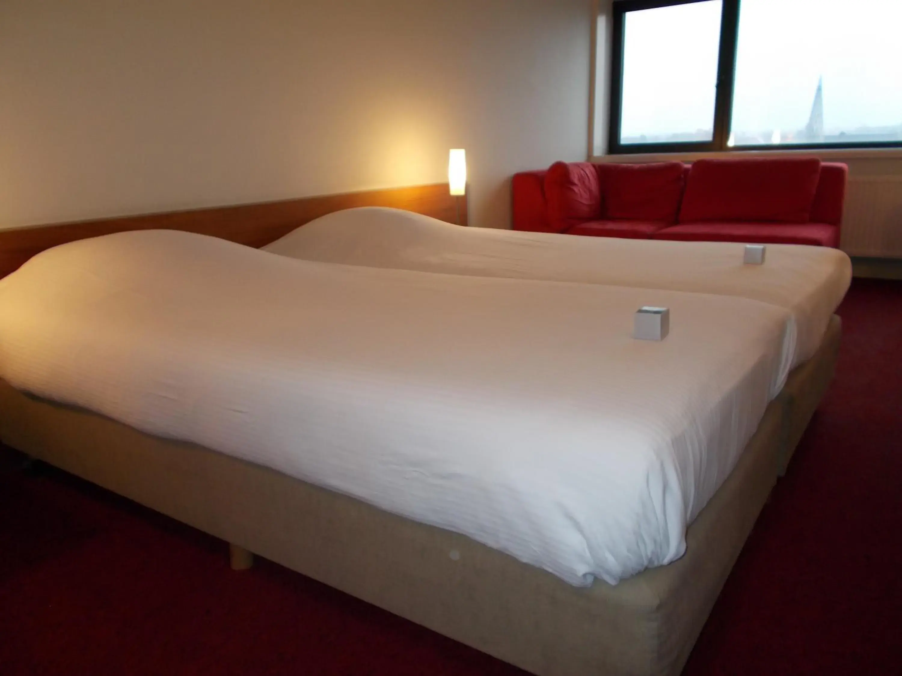 Bed in Hotel Corbie Lommel
