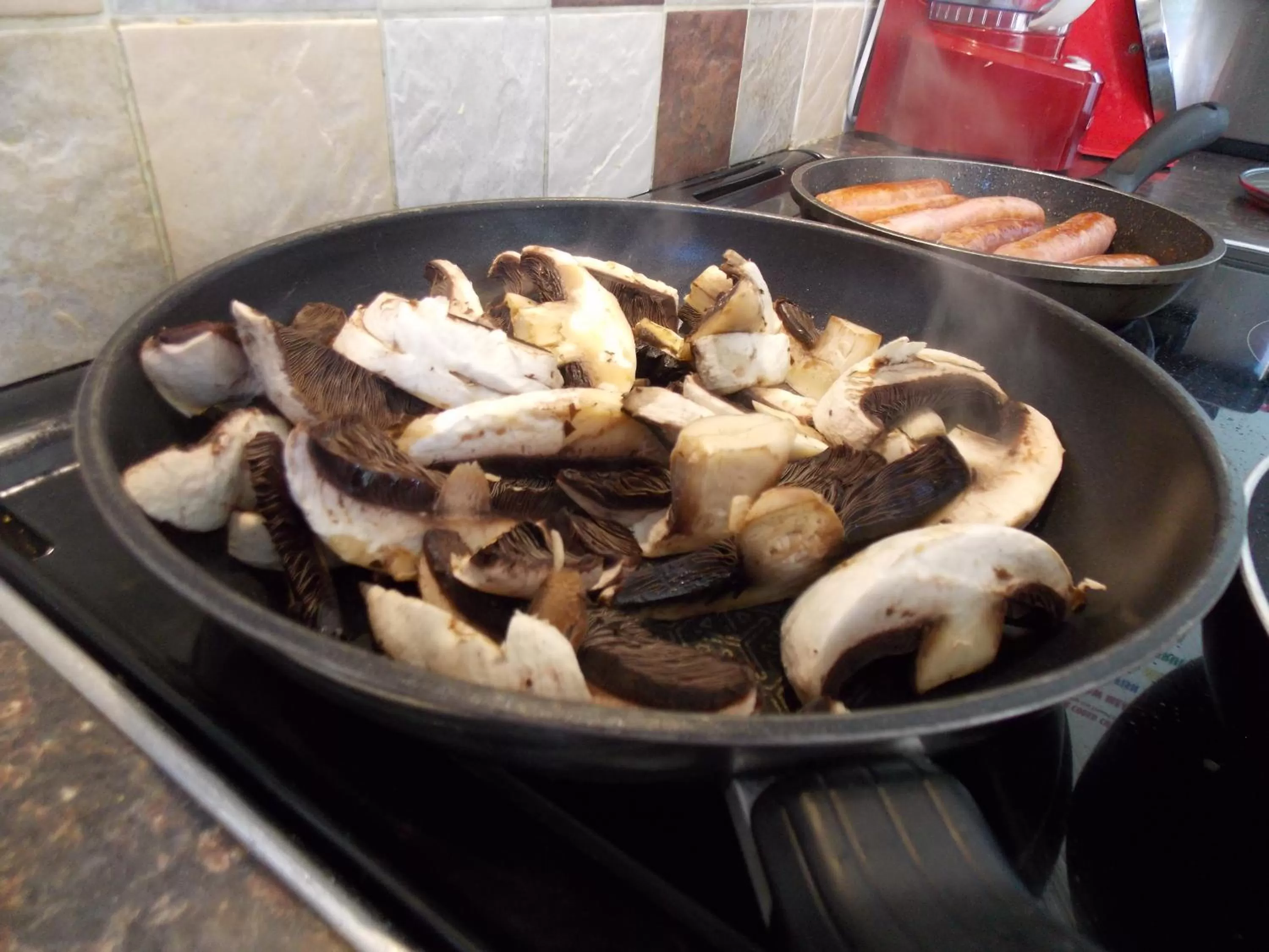 English/Irish breakfast in Craig Eithin B & B