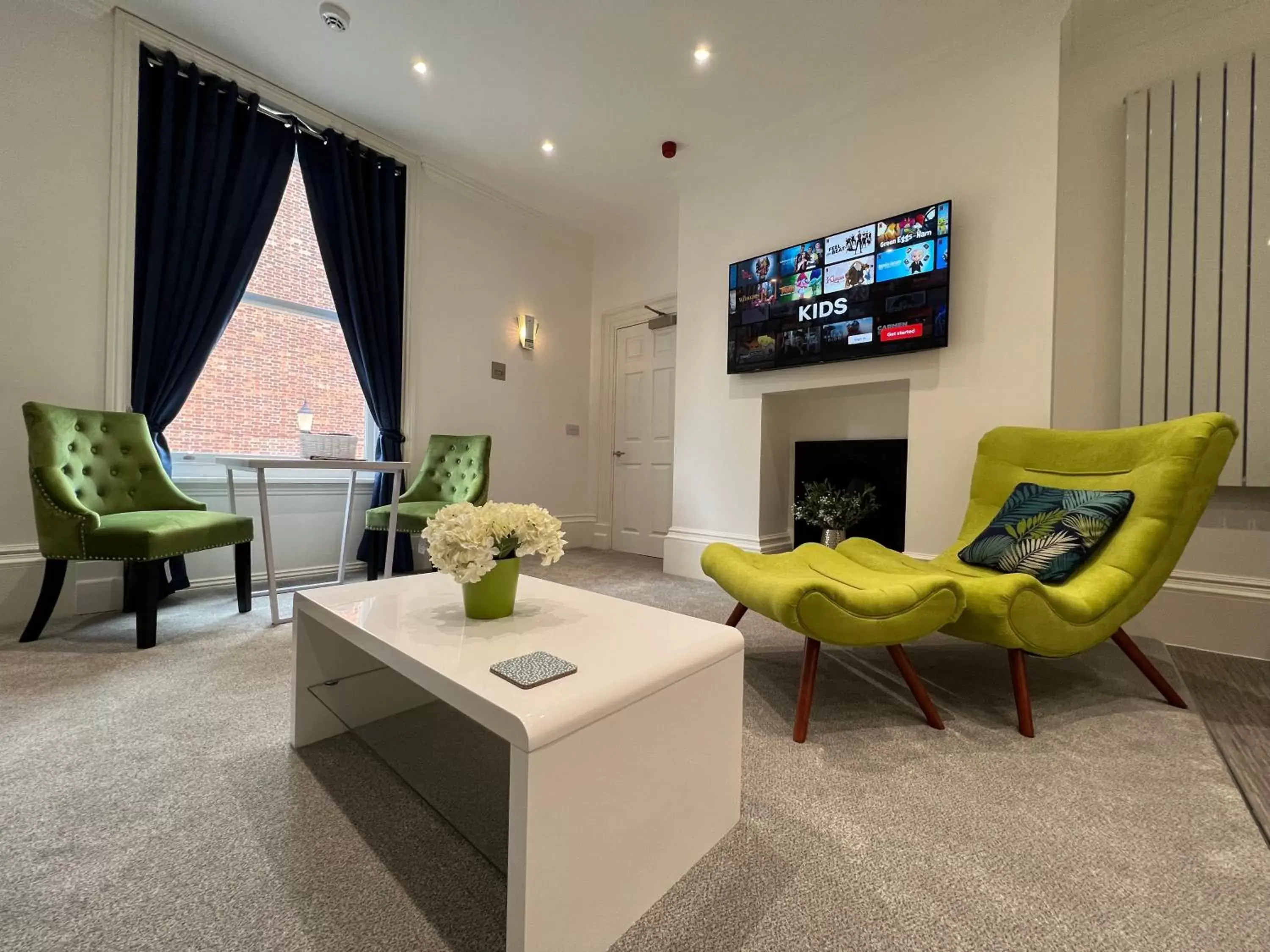 Seating Area in Winckley Square Residences