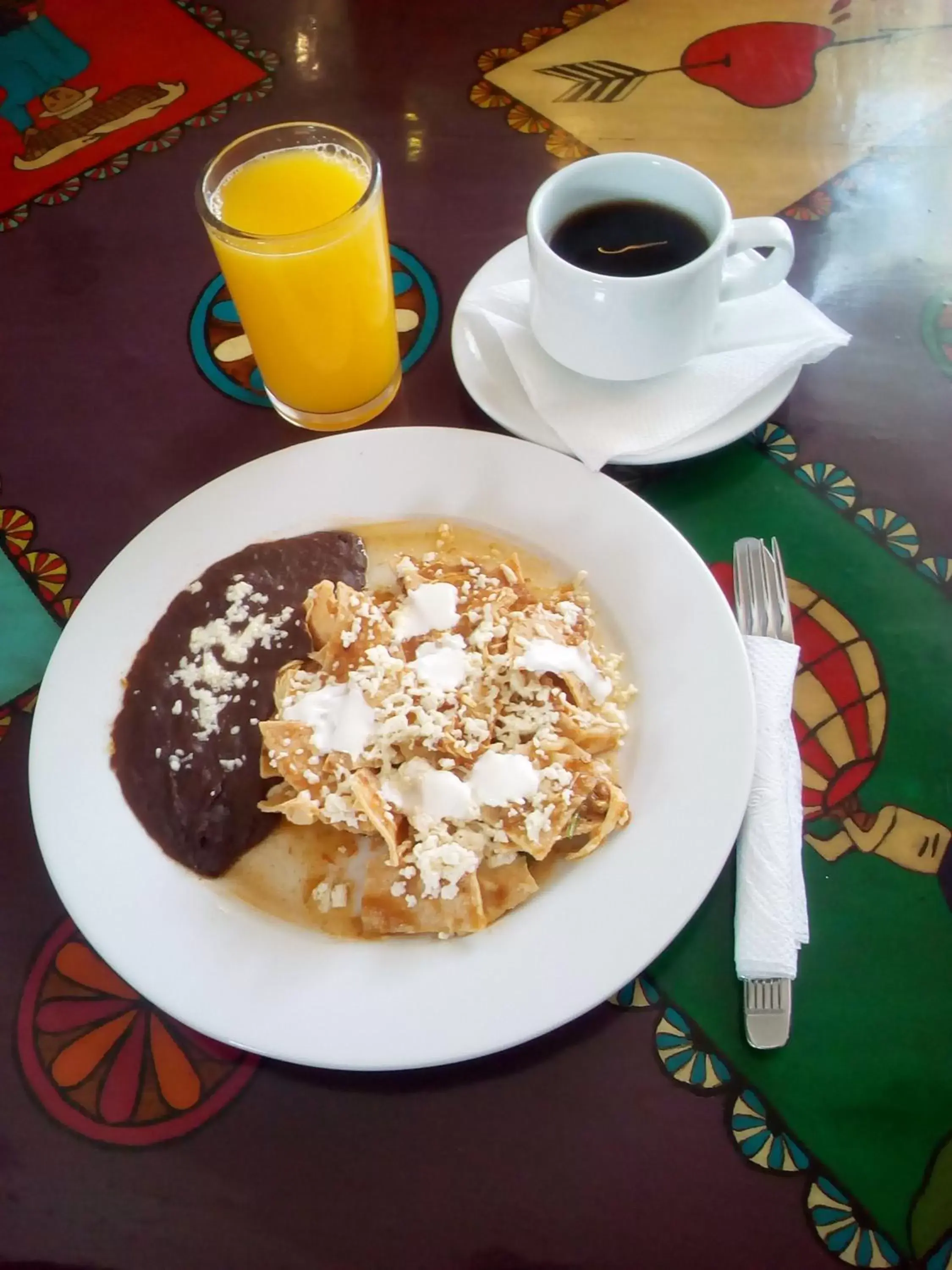 Breakfast in Posada del Cafeto