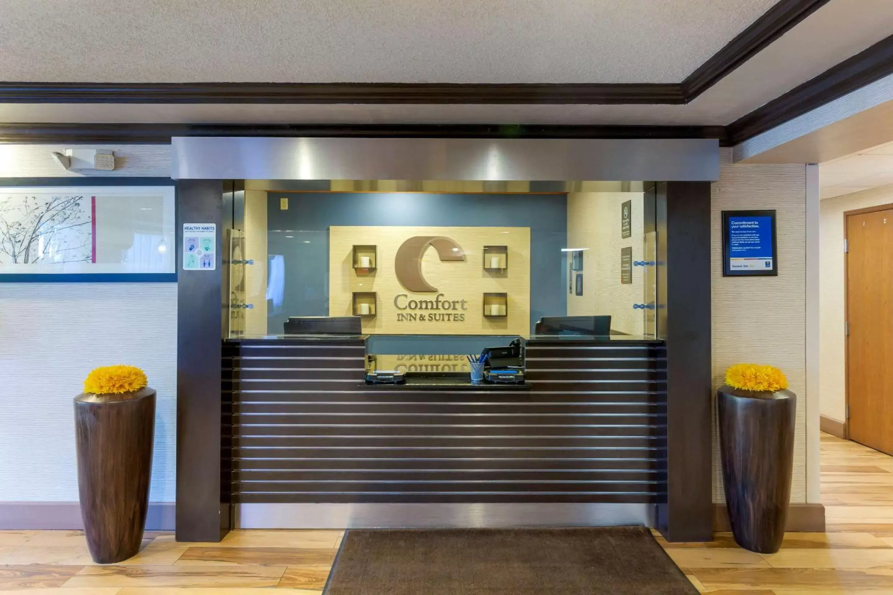 Lobby or reception in Comfort Inn West Valley - Salt Lake City South