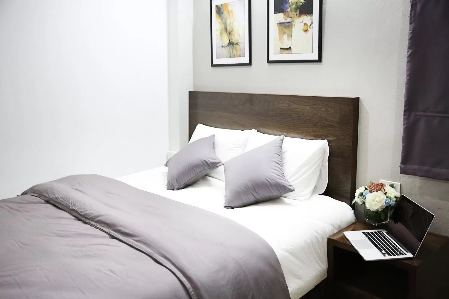 Bed in V House 6 Serviced Apartment