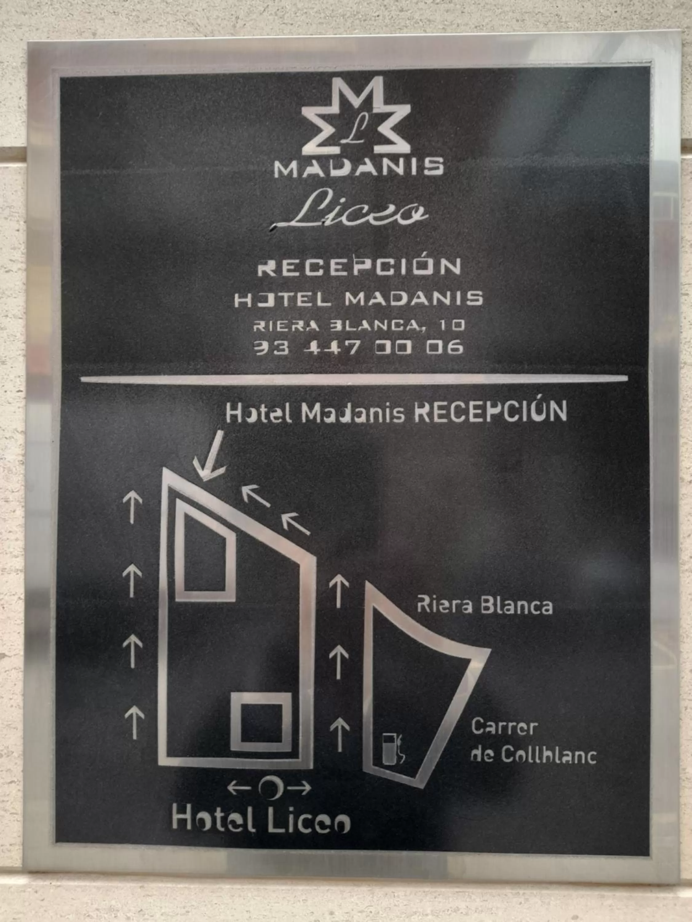 Lobby or reception in Hotel Madanis Liceo