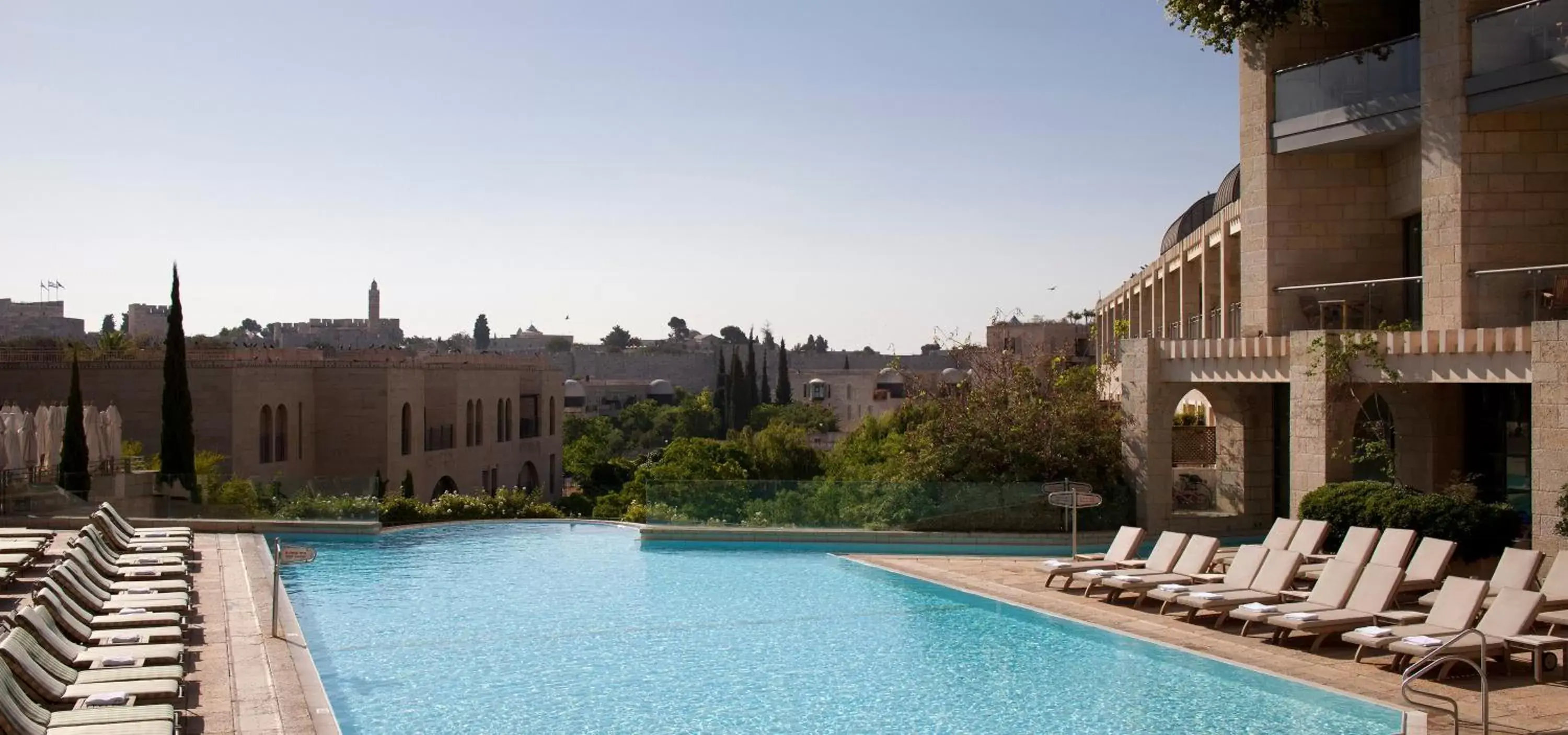 Swimming Pool in The David Citadel Jerusalem