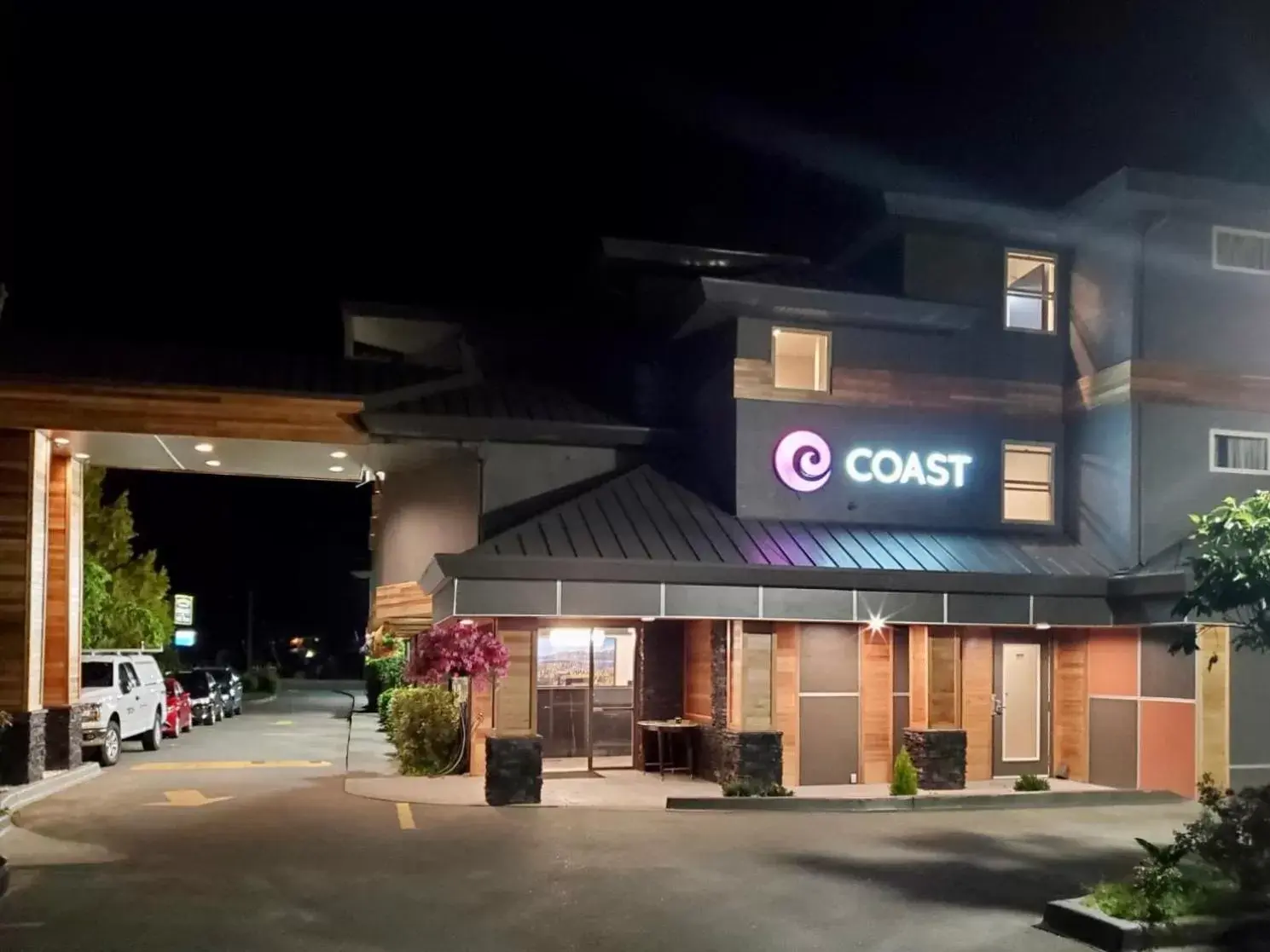 Property Building in Coast Parksville Hotel