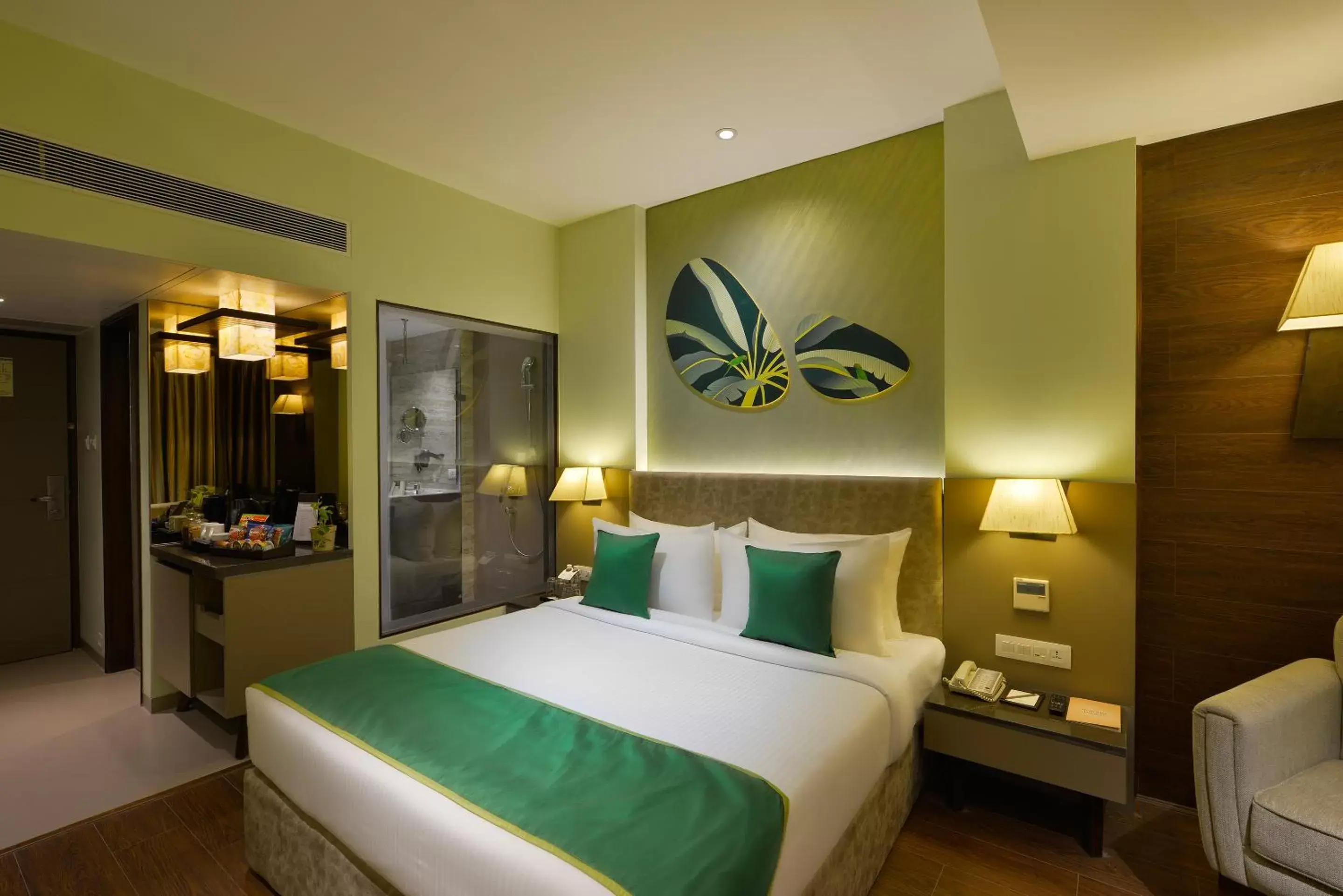 Bedroom, Bed in The Fern An Ecotel Hotel Vadodara