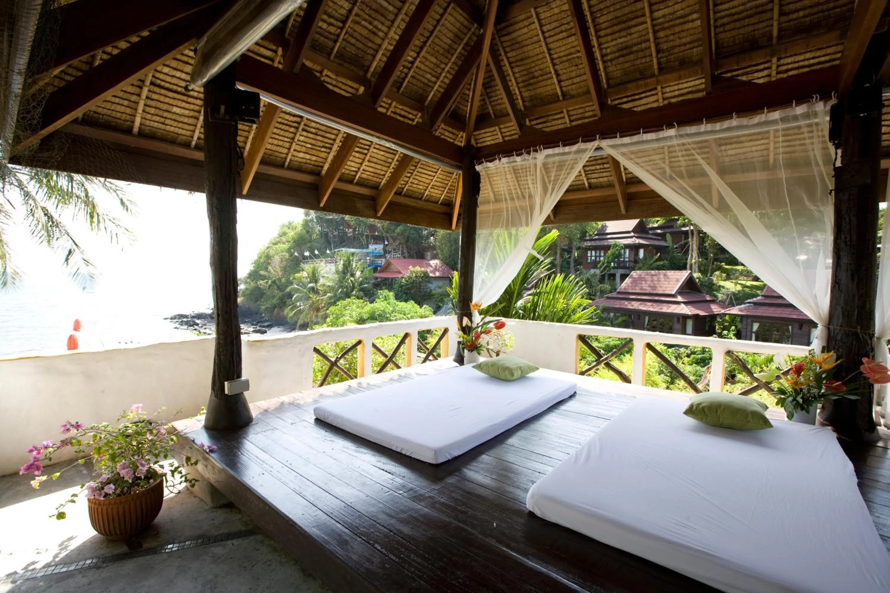 View (from property/room), Bed in Vacation Village Phra Nang Lanta - SHA Extra Plus