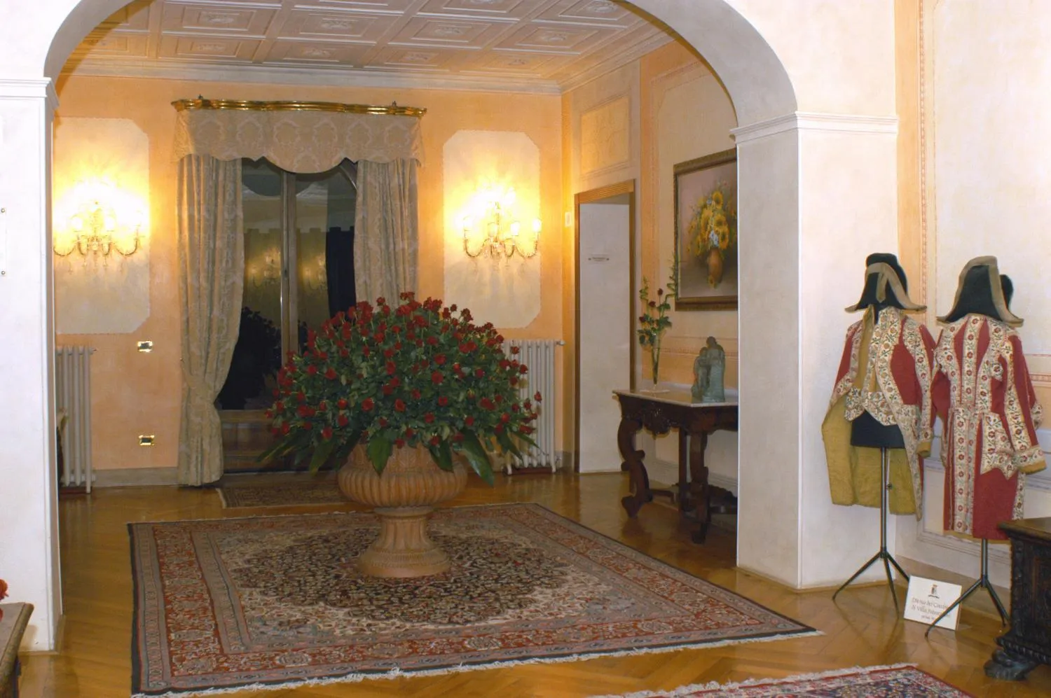 Decorative detail in Park Hotel Villa Potenziani