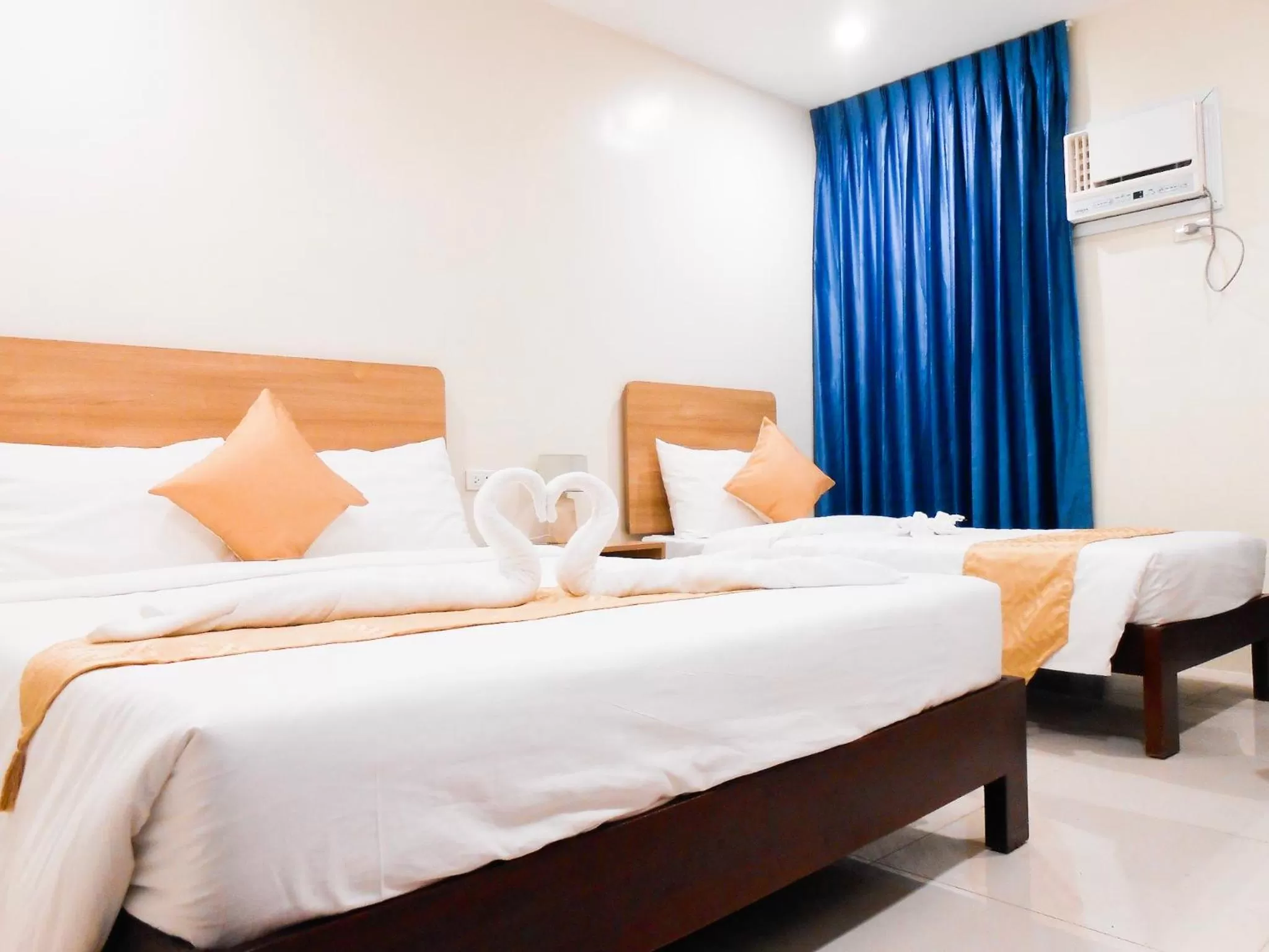 Bed in Rublin Hotel Cebu