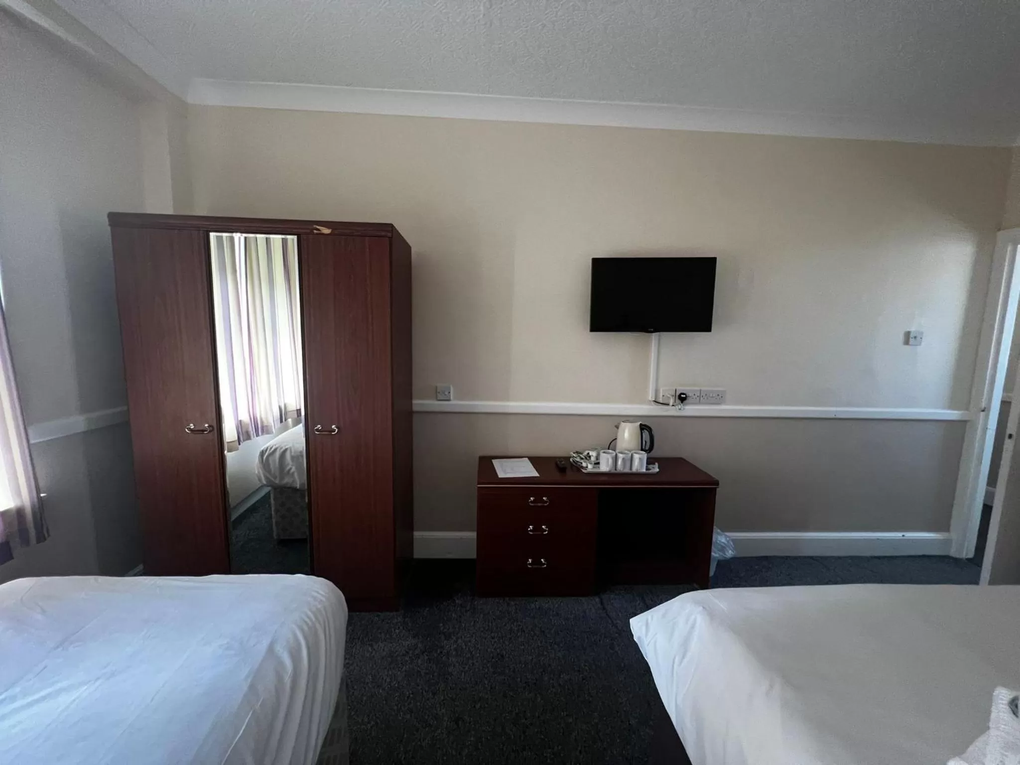 Bedroom in Hatters Hotel