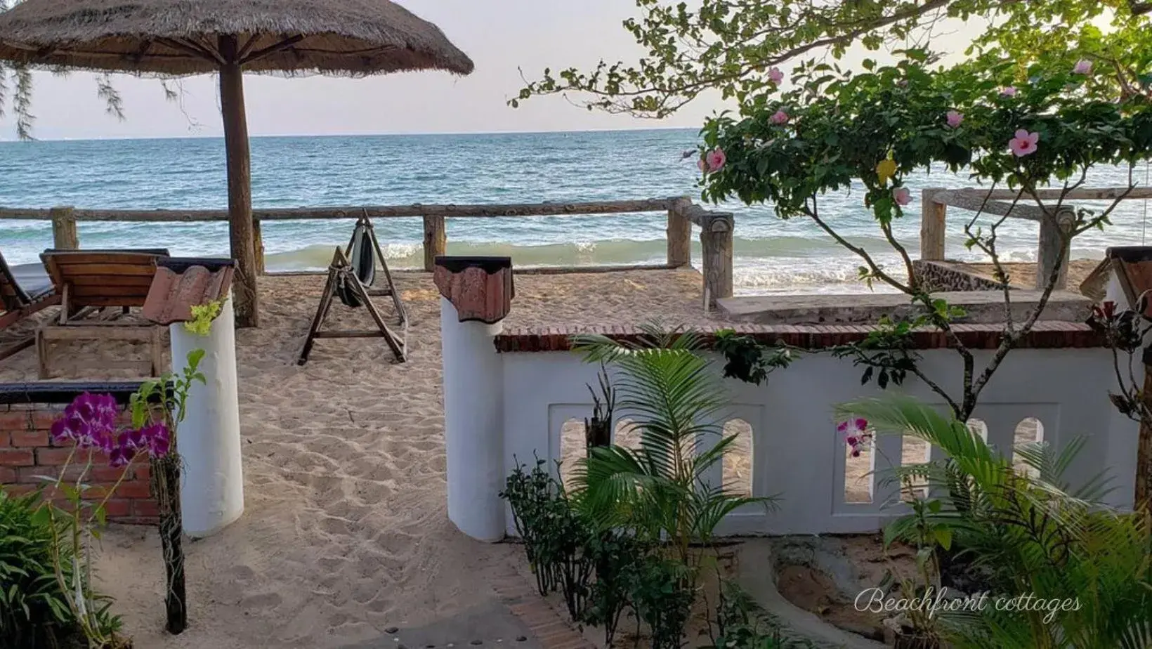 Beach in Bamboo Cottages