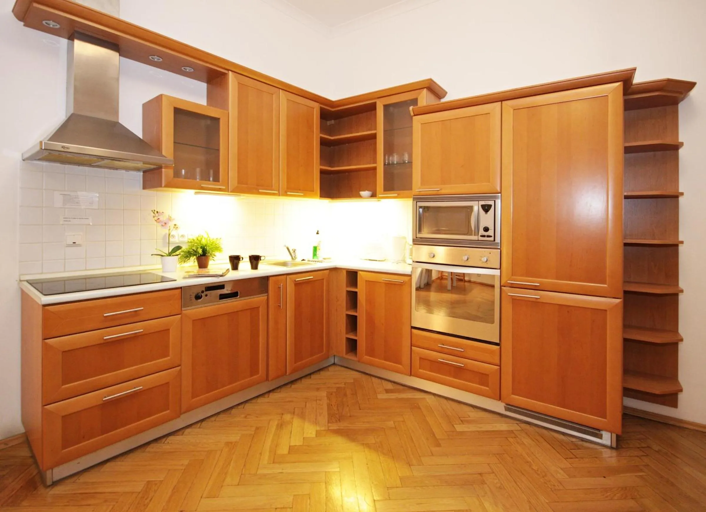 Kitchen or kitchenette in Prague Central Residence