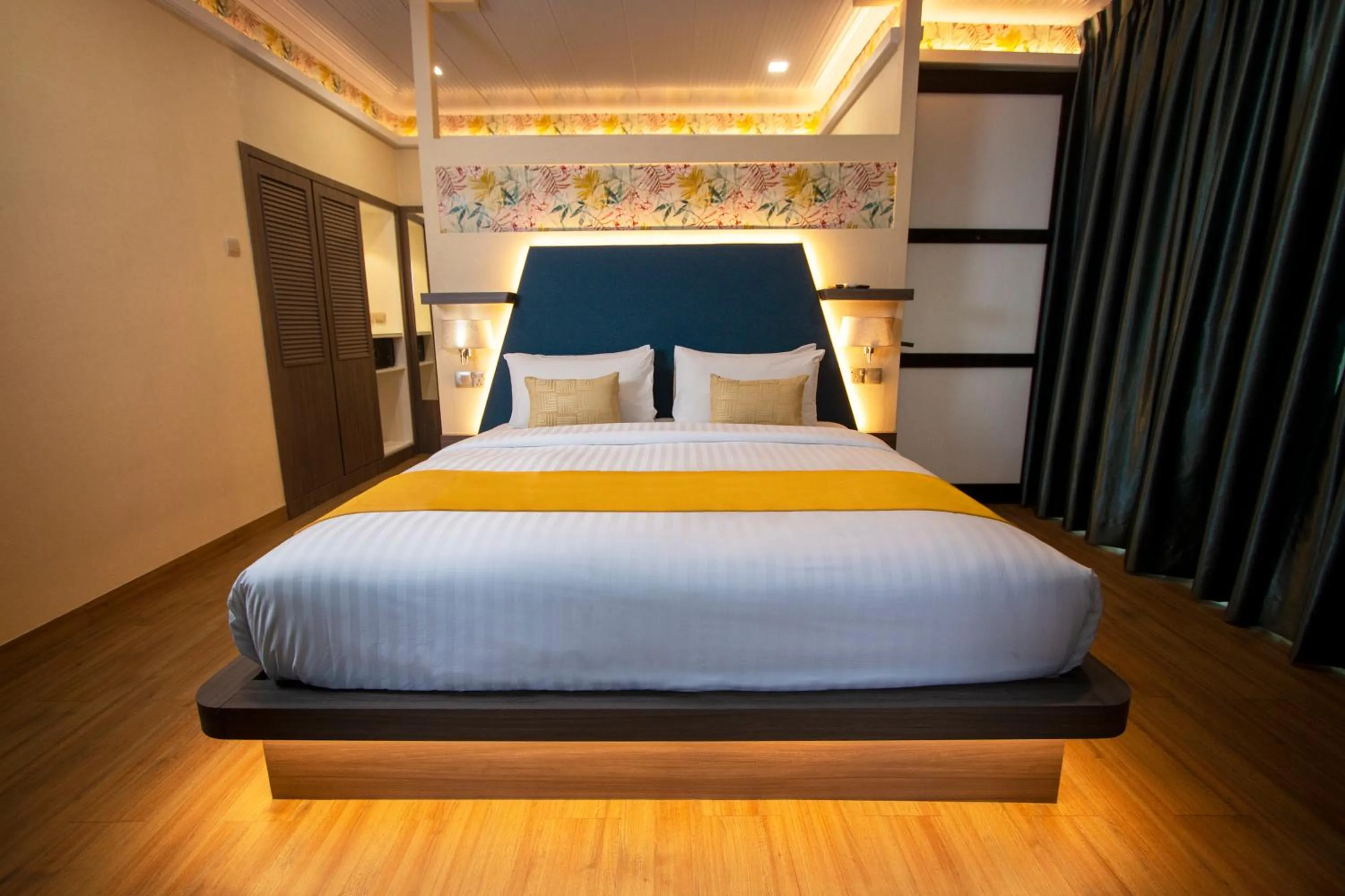 Bed in Sunway Lost World Hotel