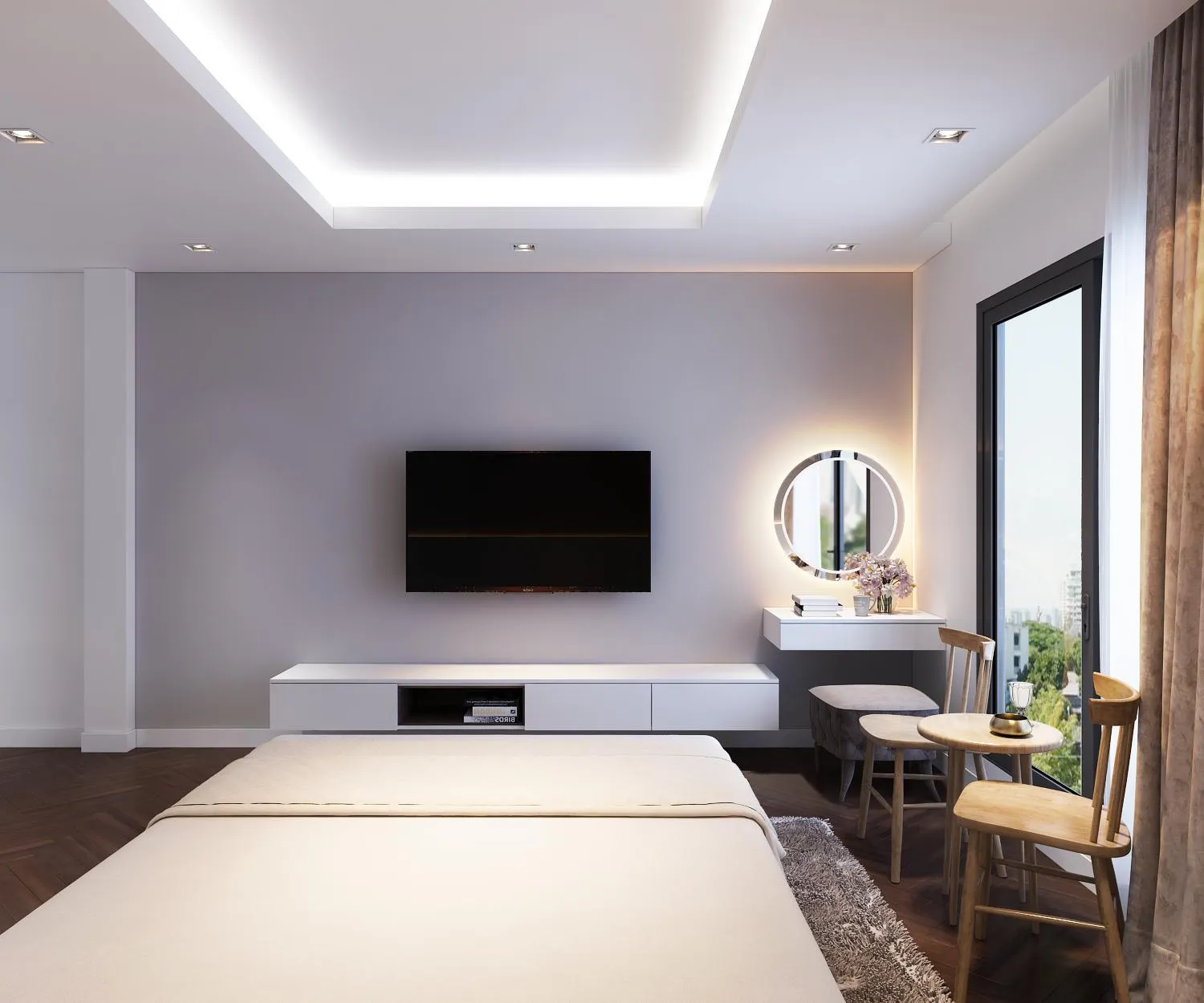 Photo of the whole room, Bed in Ha Noi Hotel near Tan Son Nhat International Airport