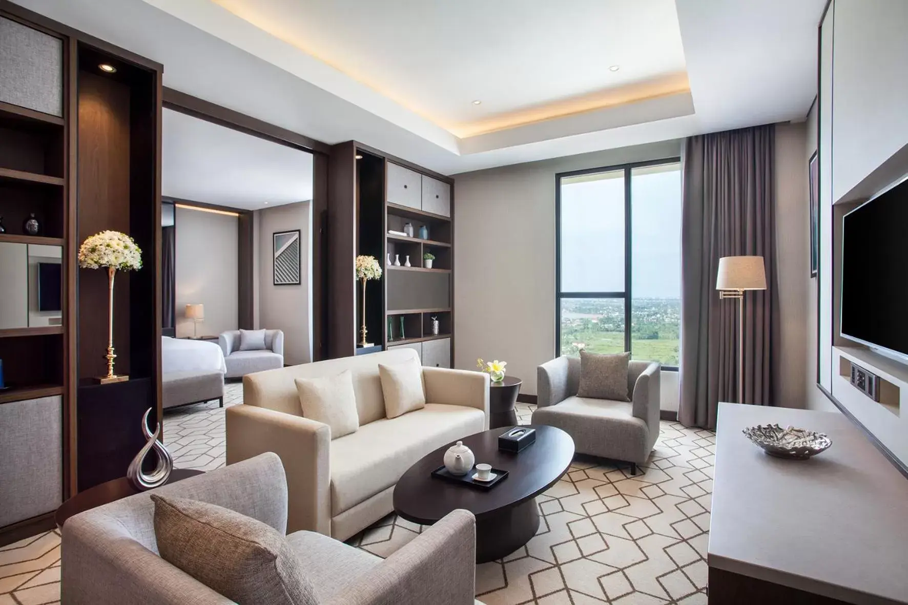 Living room, Seating Area in Wyndham Opi Hotel Palembang