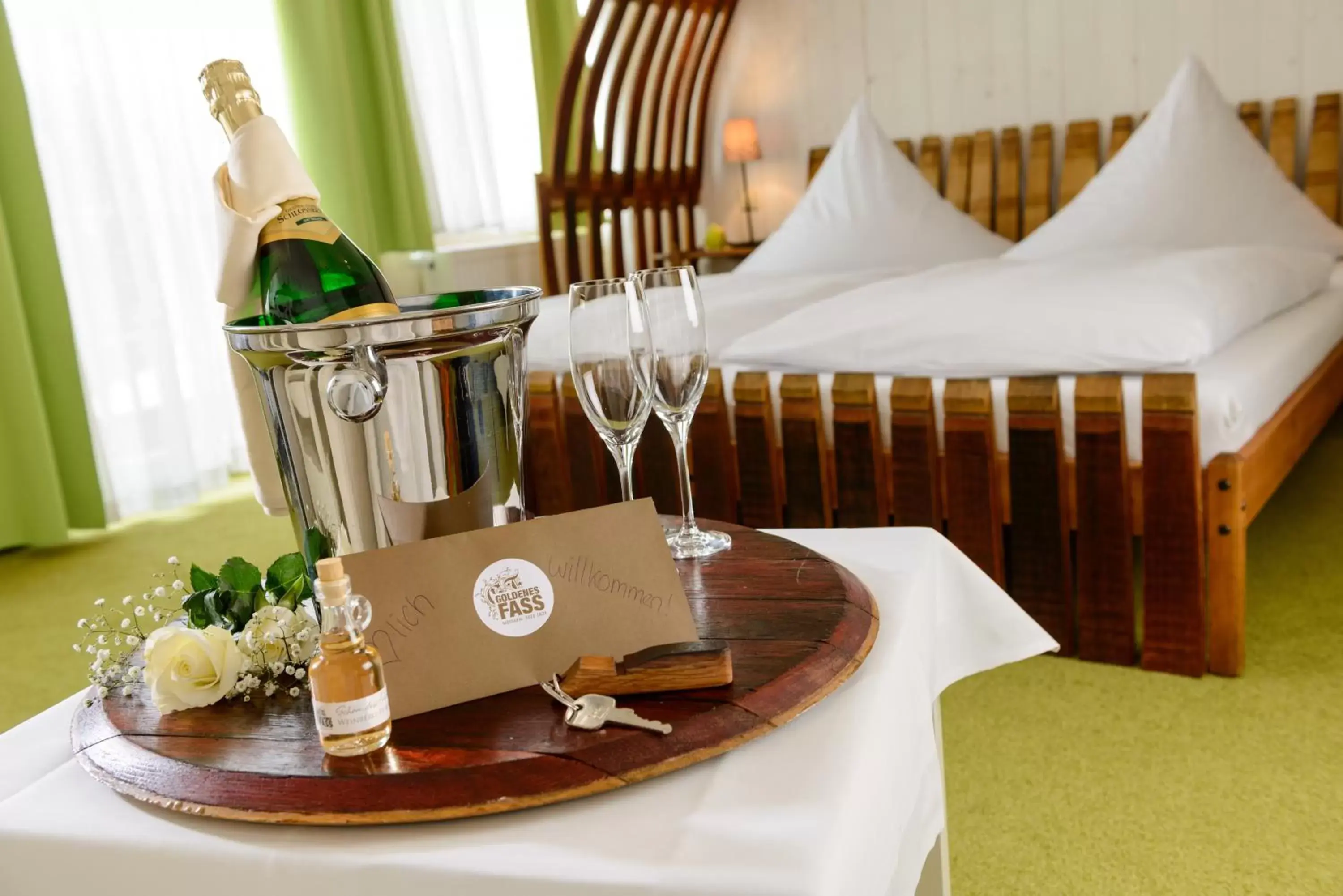 Double Room - single occupancy in Hotel Wellness Goldenes Fass Meißen Double Room - single occupancy in Hotel Wellness Goldenes Fass Meißen