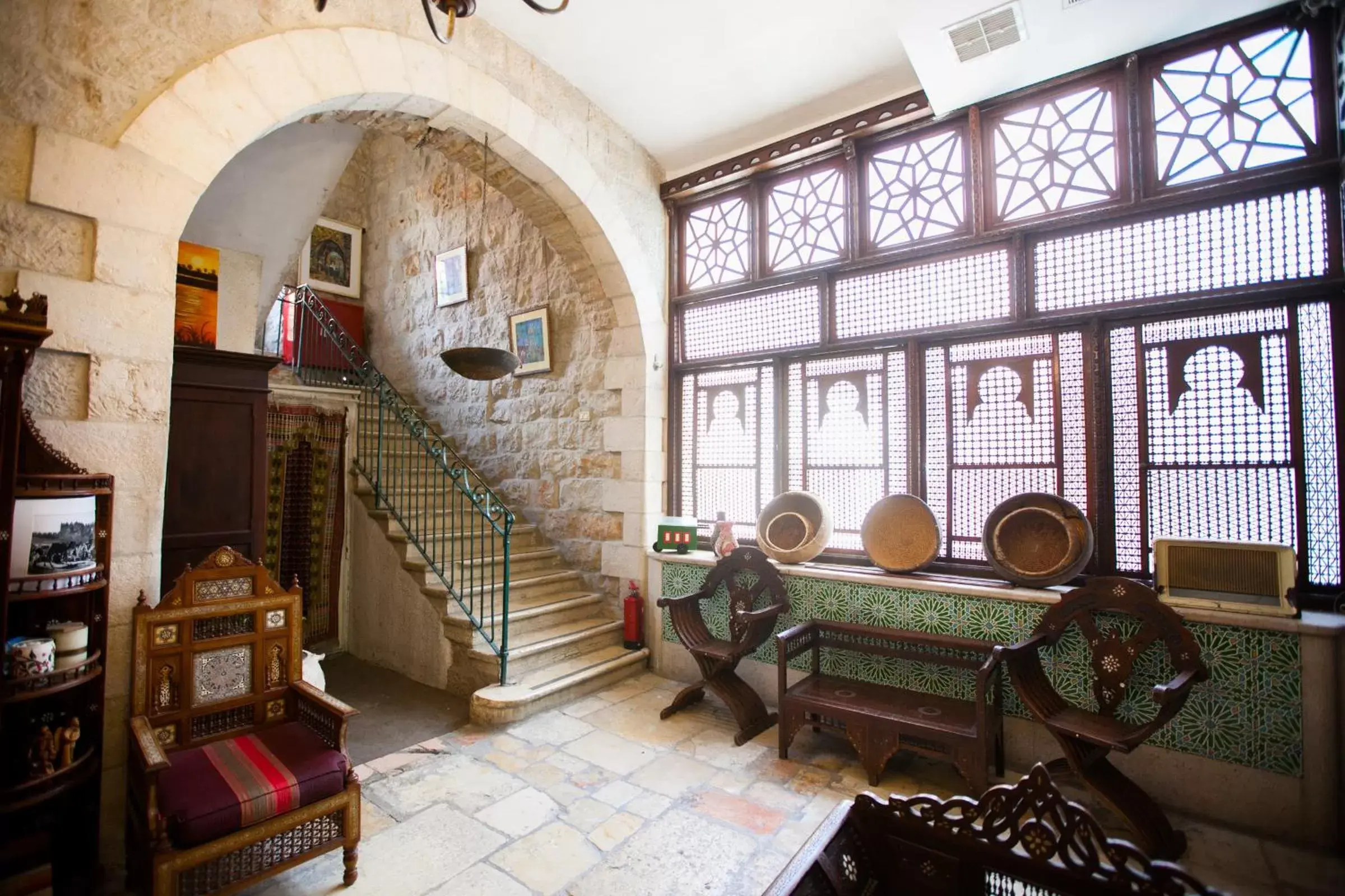 Lobby or reception in Jerusalem Hotel