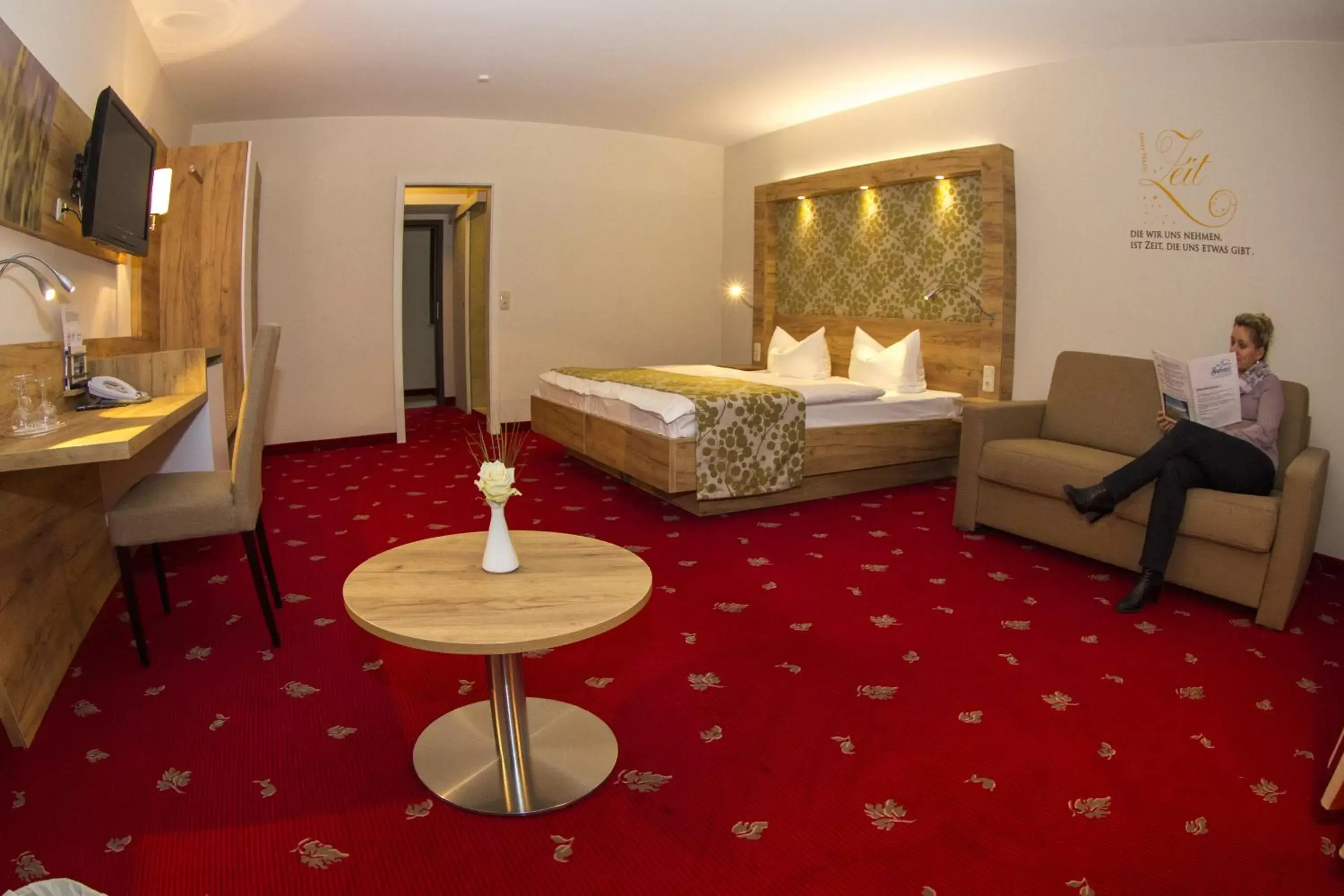 Superior Double Room with Sofa - single occupancy in Falk Seehotel Plau am See Superior Double Room with Sofa - single occupancy in Falk Seehotel Plau am See