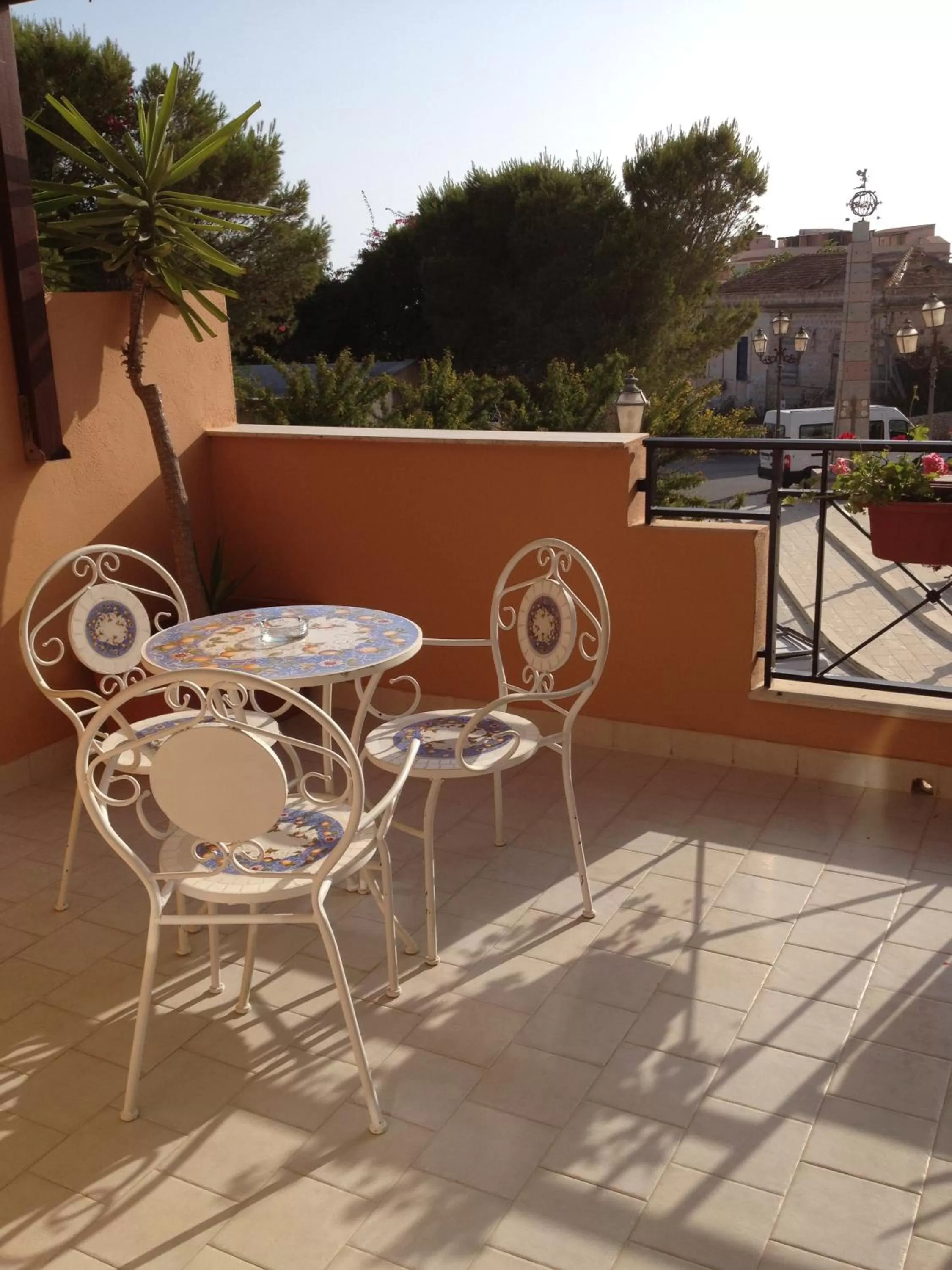 Decorative detail in Hotel Medusa