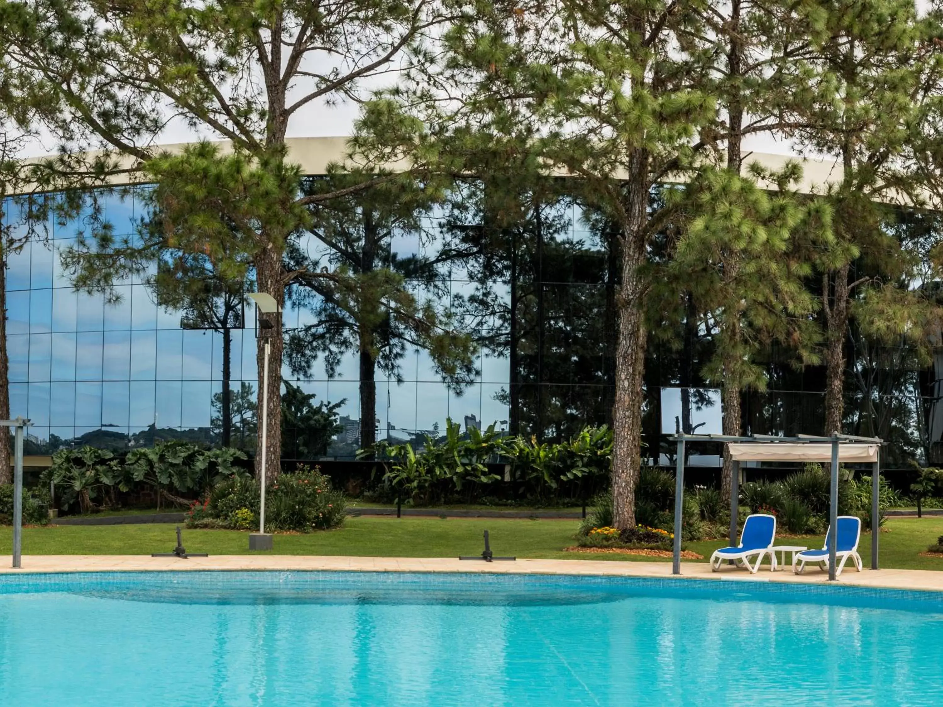 Swimming Pool in Hotel Casino Acaray