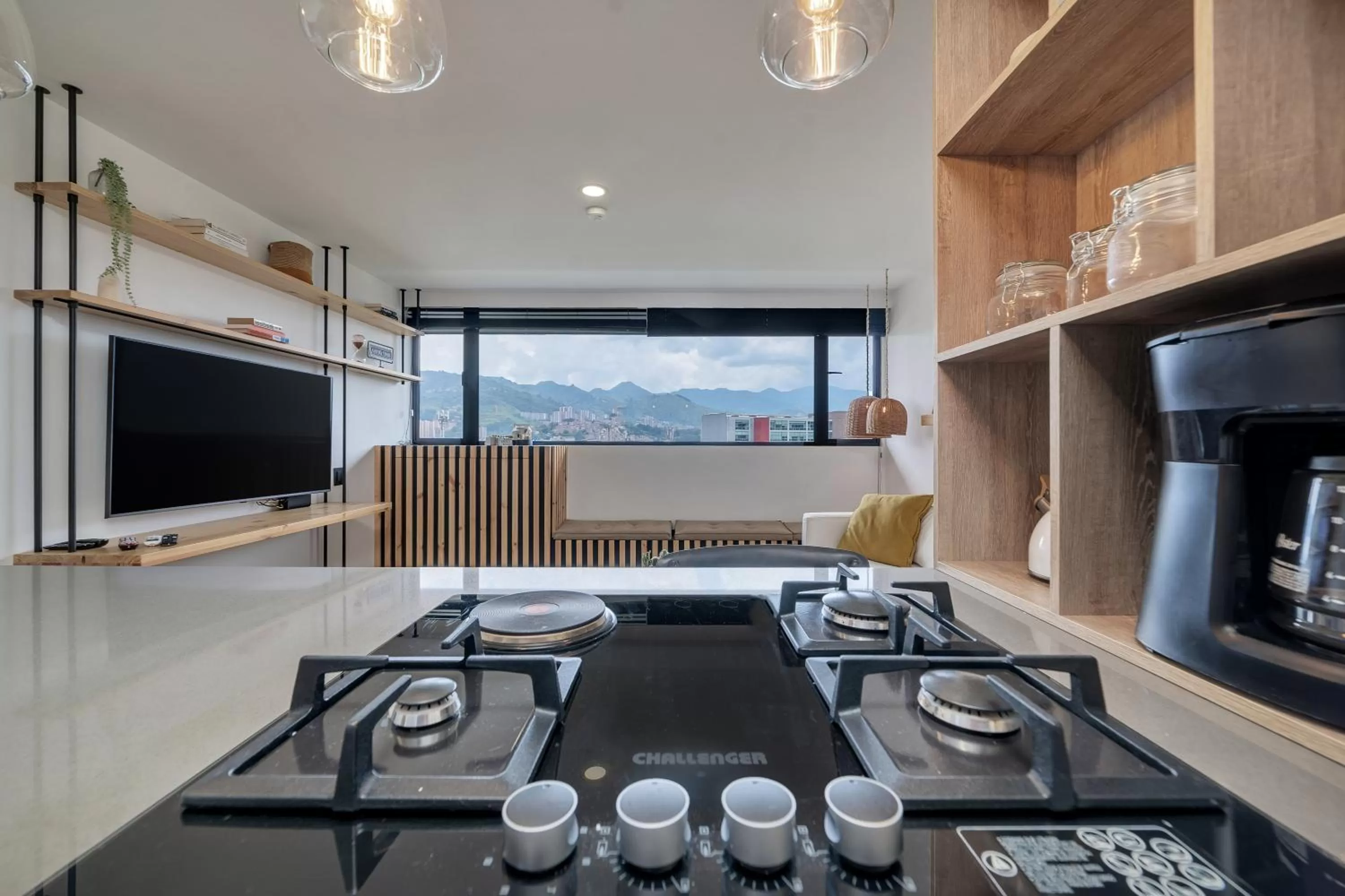 kitchen in Apartamentos Go Living & Suites by HOUSY HOST