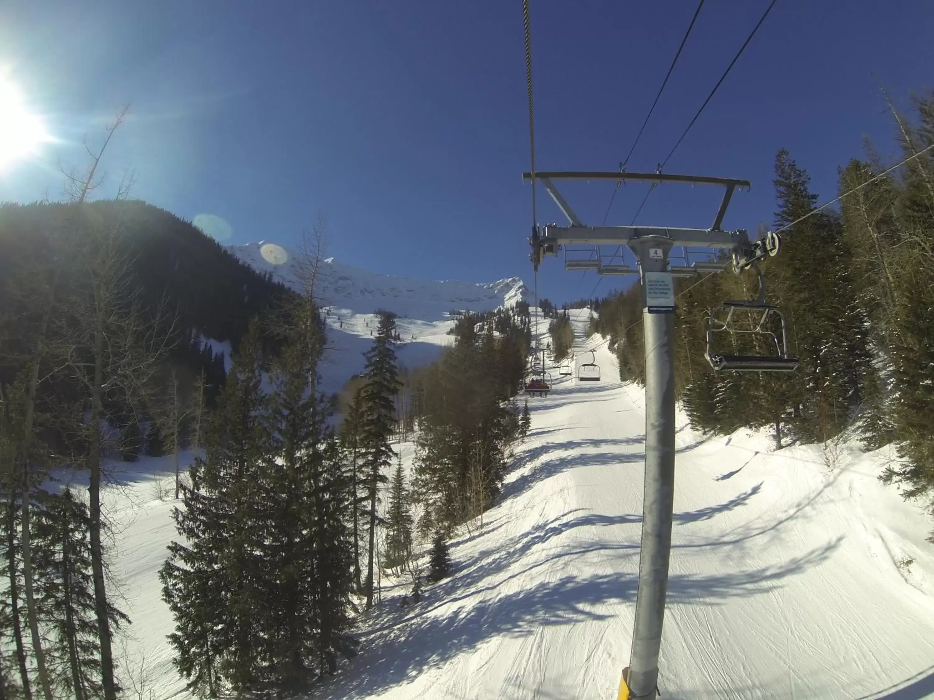 Skiing, Winter in Fernie Slopeside Lodge