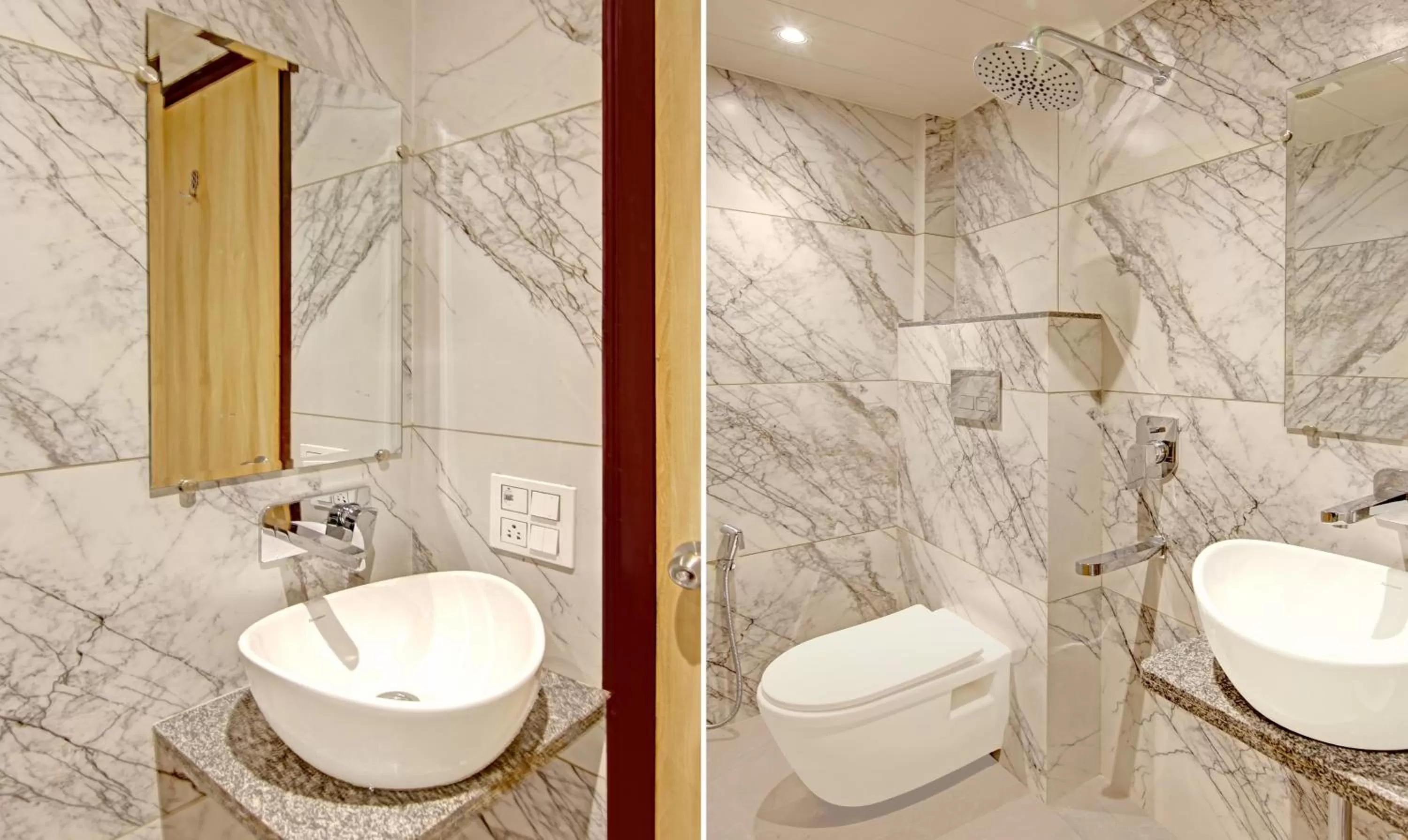 Bathroom in Treebo Stellar Inn