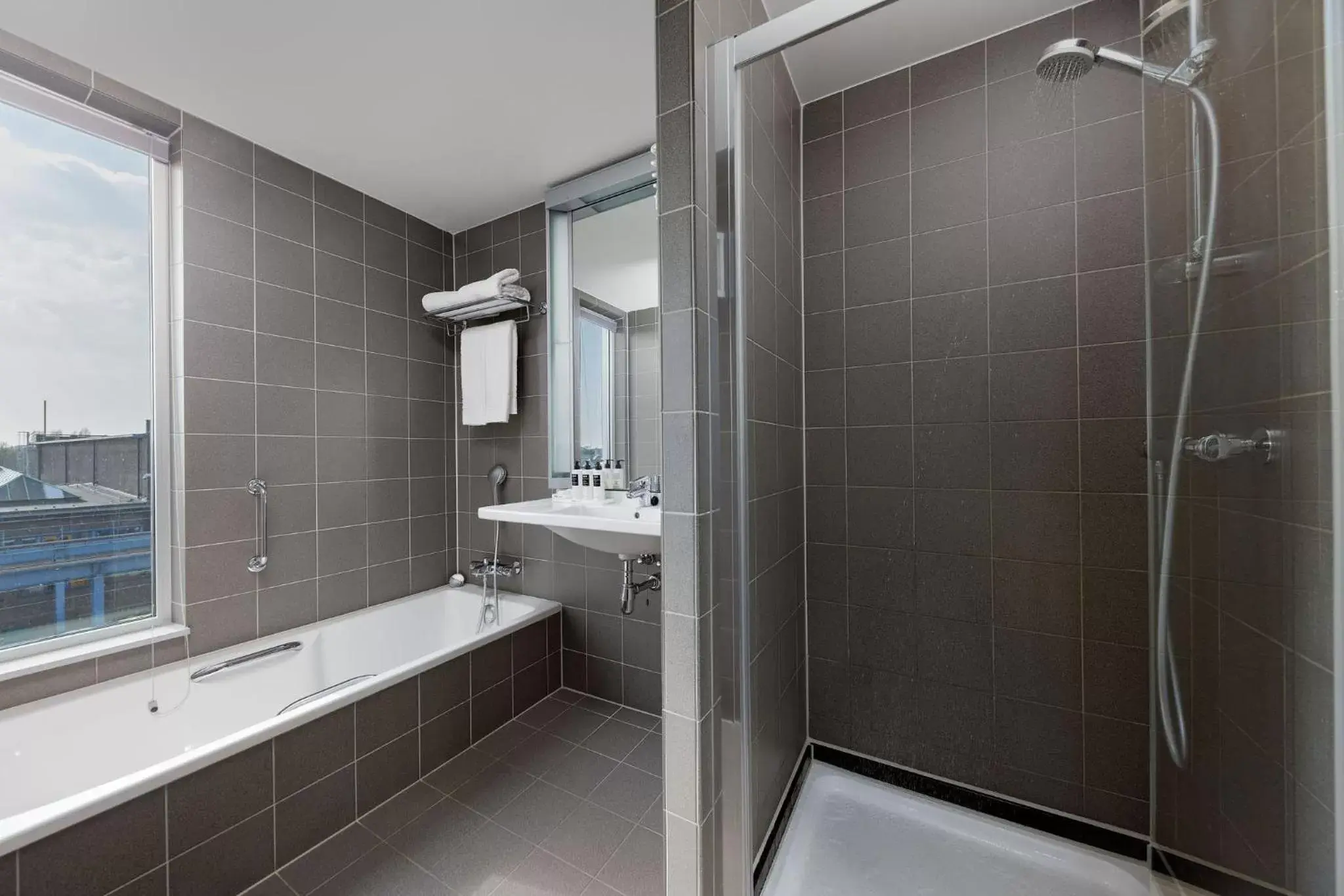 Bathroom in WestCord Art Hotel Amsterdam 4 stars