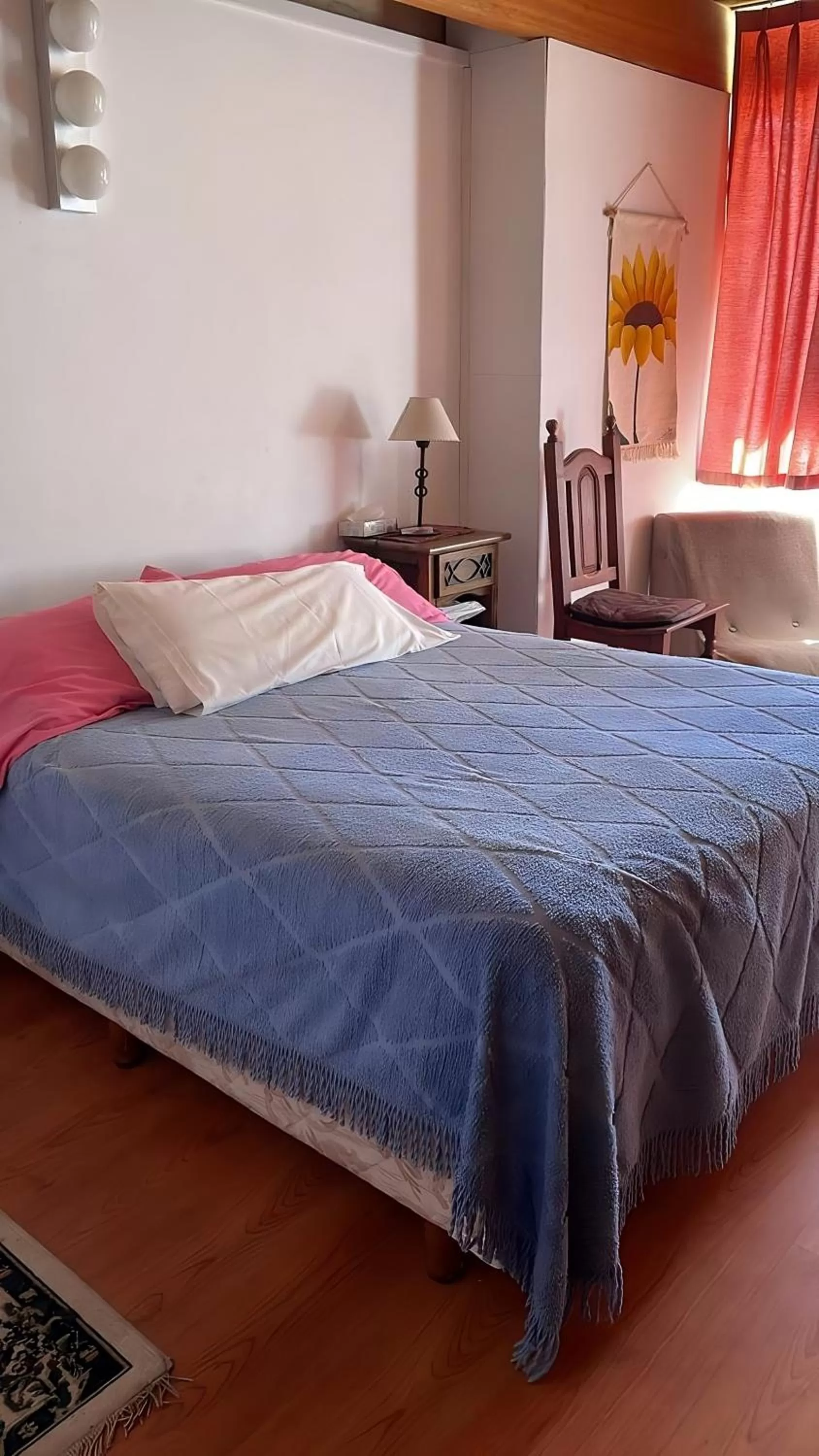 Bed in Hosteria La Chacra