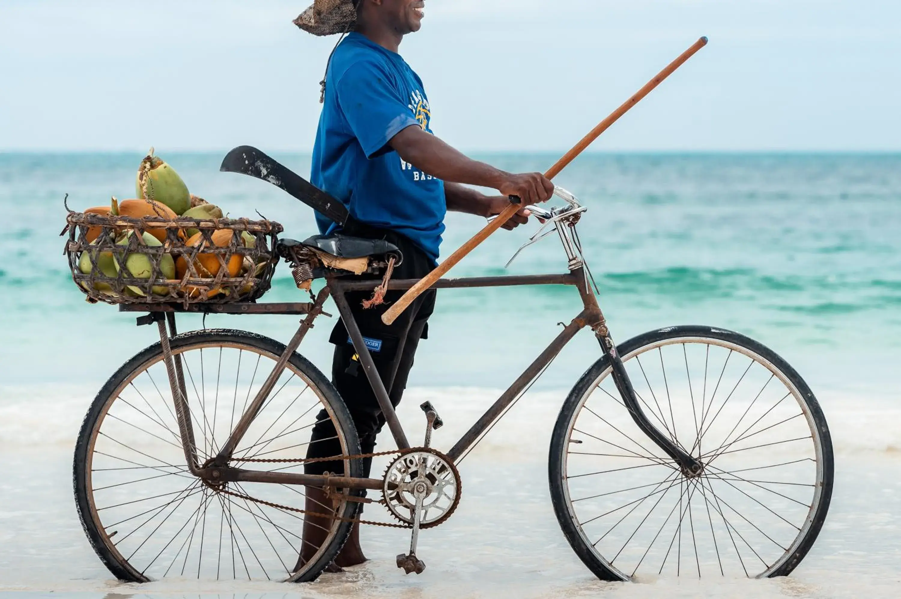 People in Hakuna Majiwe Beach Lodge Zanzibar