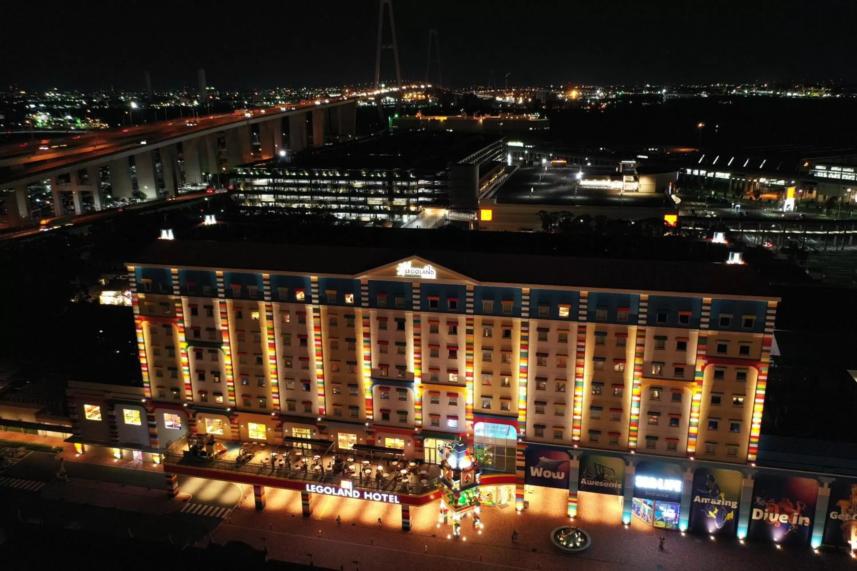 Bird's eye view, Bird's-eye View in LEGOLAND Japan Hotel