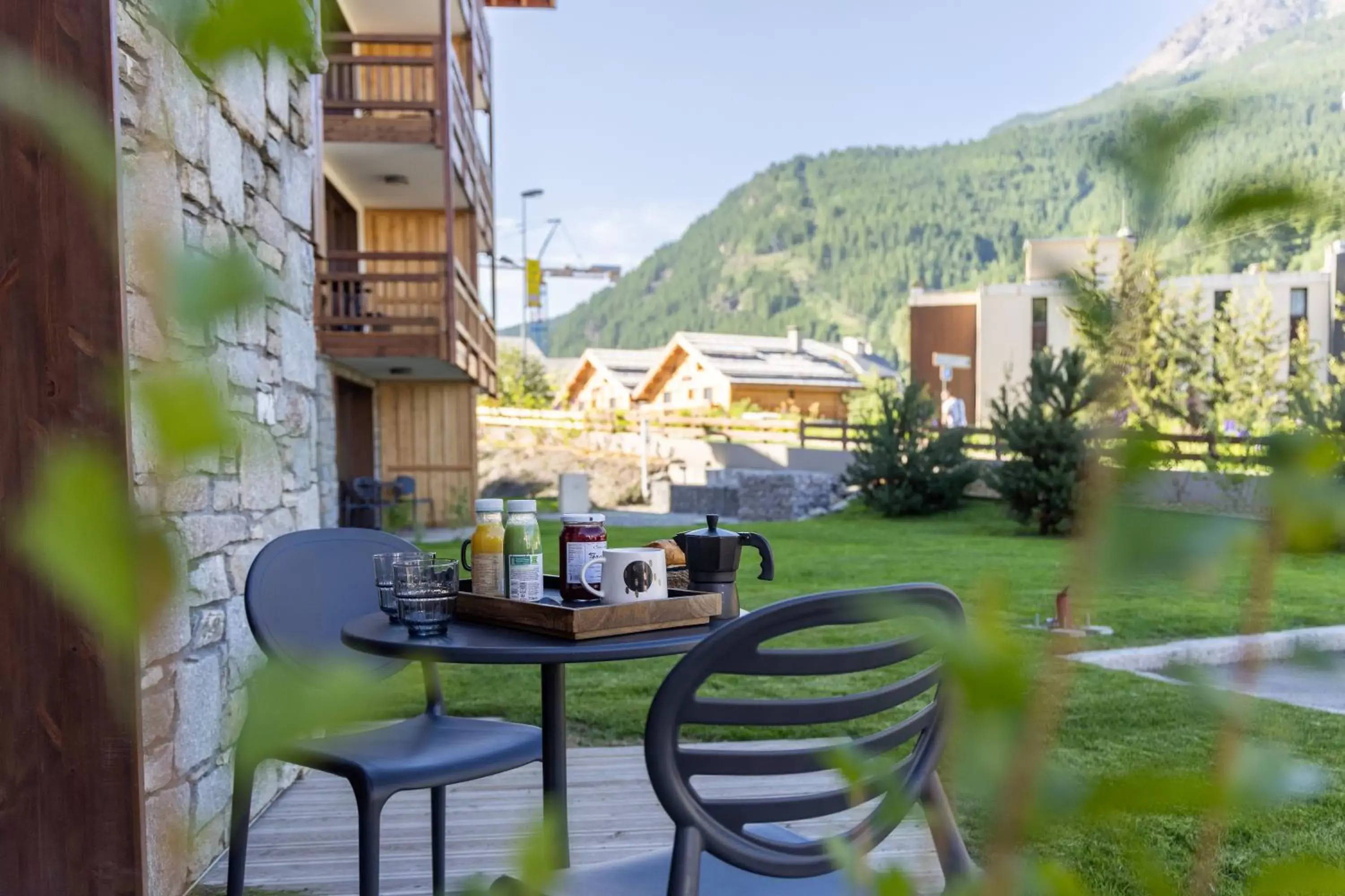 Balcony/Terrace in Cristal Lodge by Daddy Pool- TERRESENS